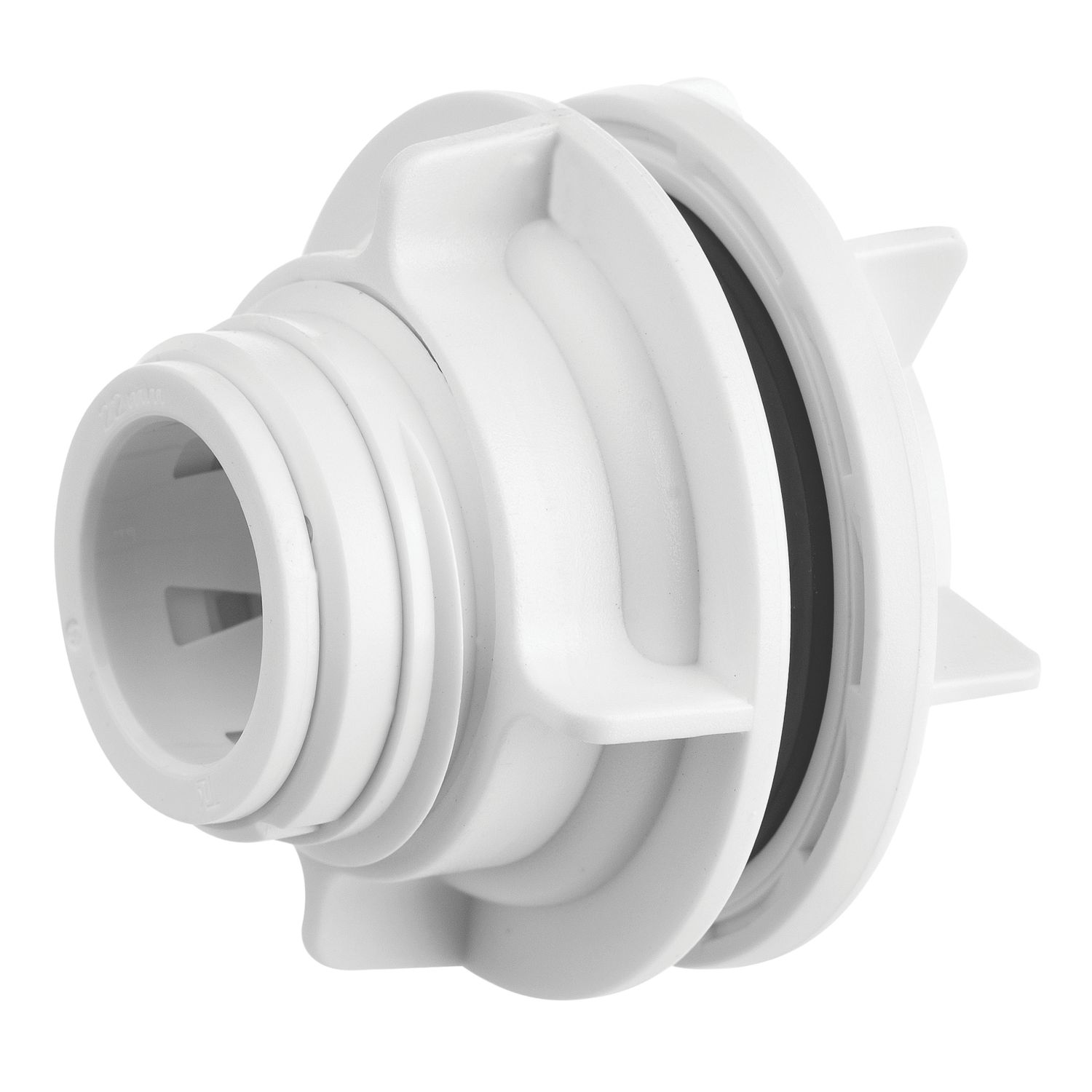 Flomasta Plastic Push-Fit Tank Coupler 22mm (902KR)