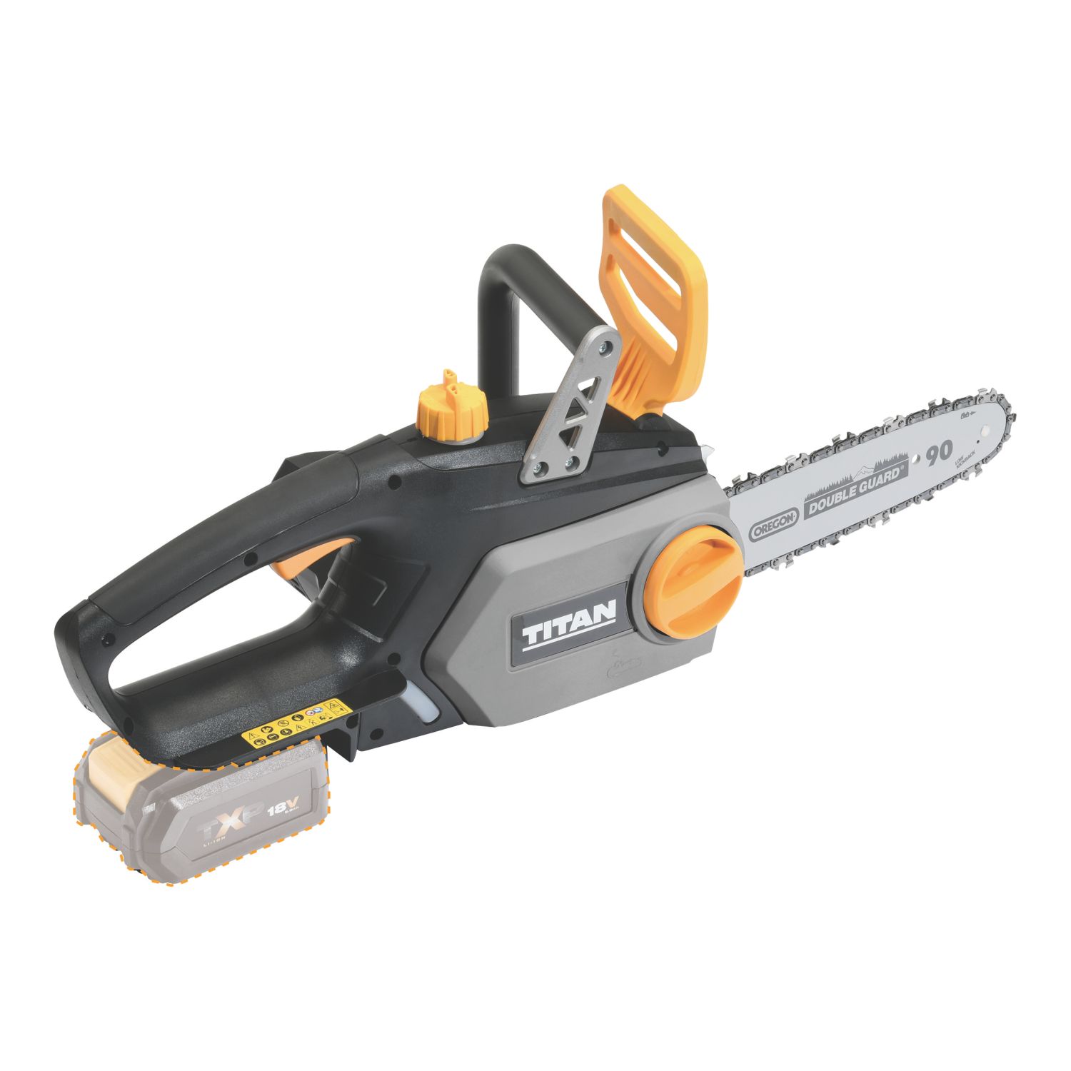 Titan TTI932CHN 18V Li-Ion TXP Cordless 25cm Chainsaw - Bare (904YC)
