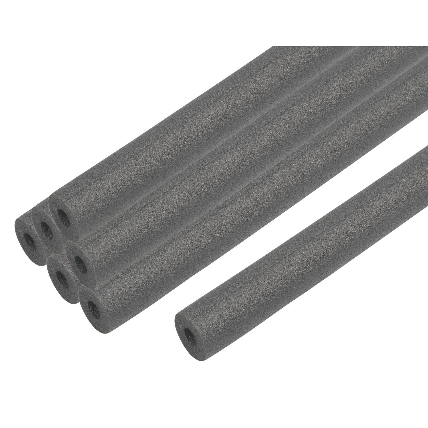 Essentials Pipe Insulation 15mm x 13mm x 1m 64 Pack (90694)