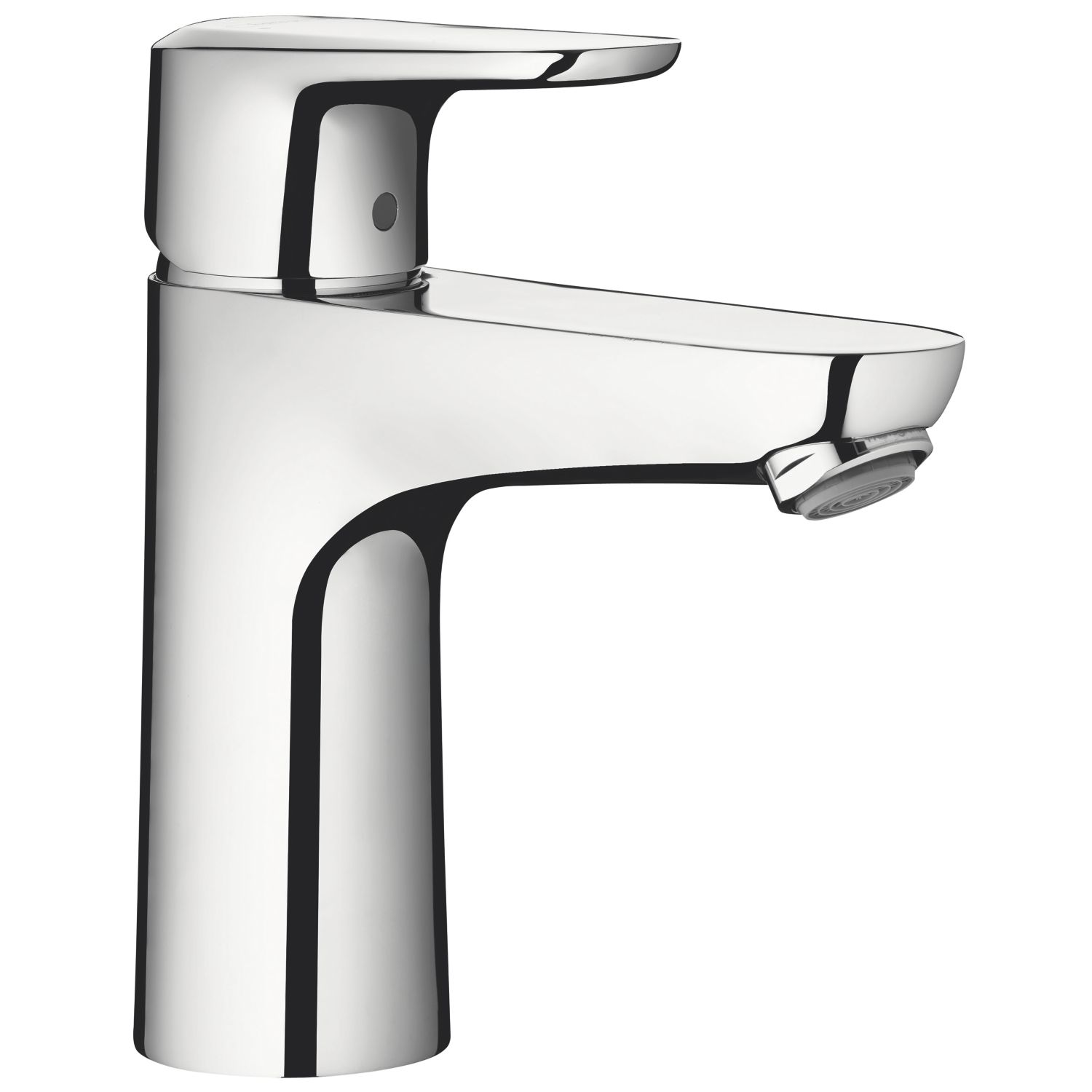 Hansgrohe Ecos L Chrome 157mm Standard Lever Mono Basin Mixer Tap With Pop-Up Waste (906FY)