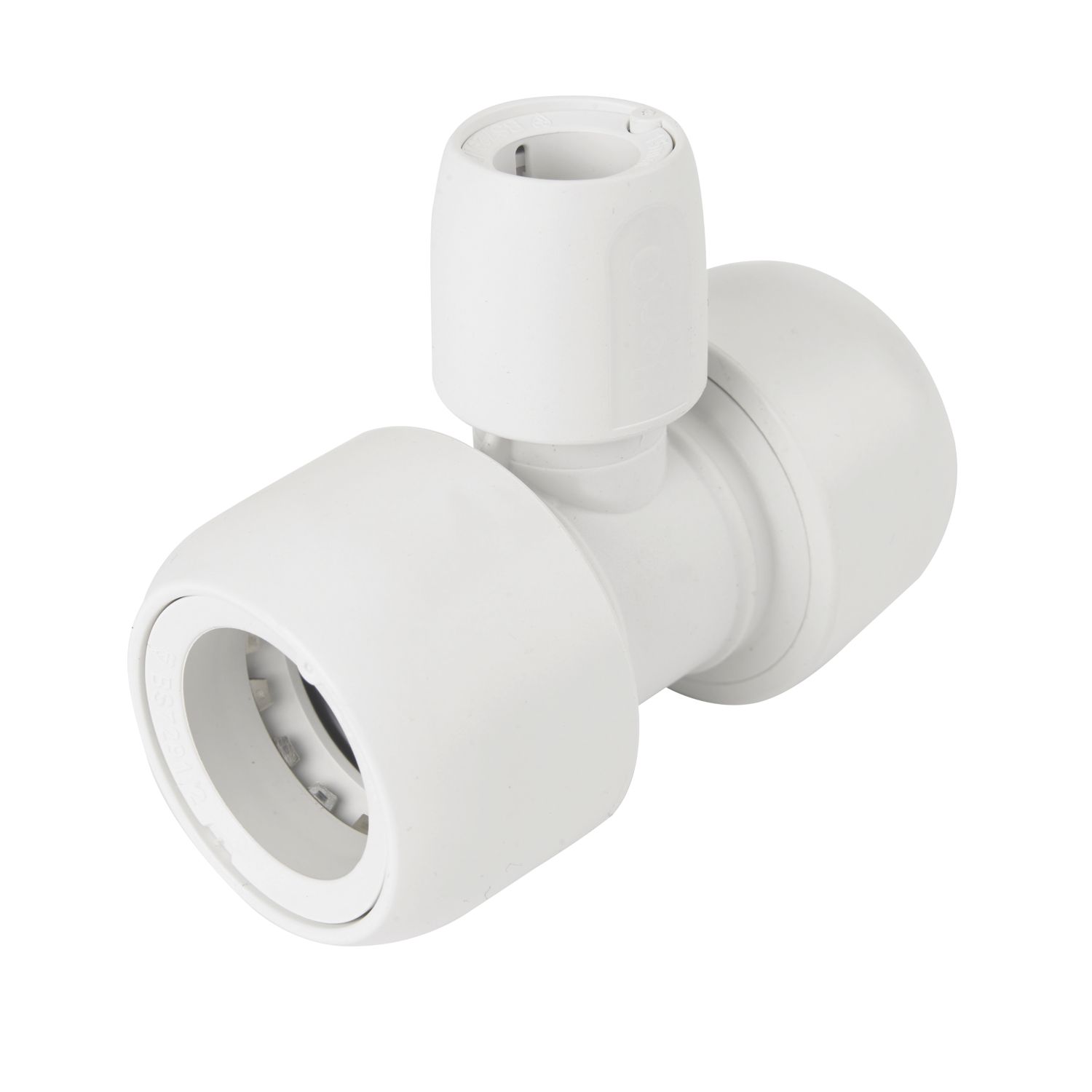 Hep2O Plastic Push-Fit Reducing Tee 28mm x 28mm x 15mm (9078R)