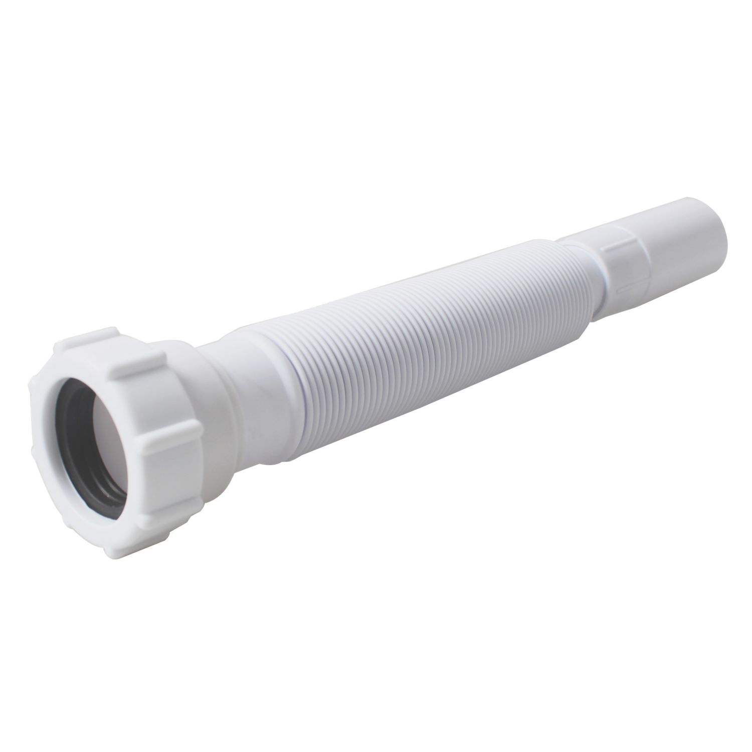 Flomasta Flexible Waste Pipe White 32mm x 300-700mm (911JN)
