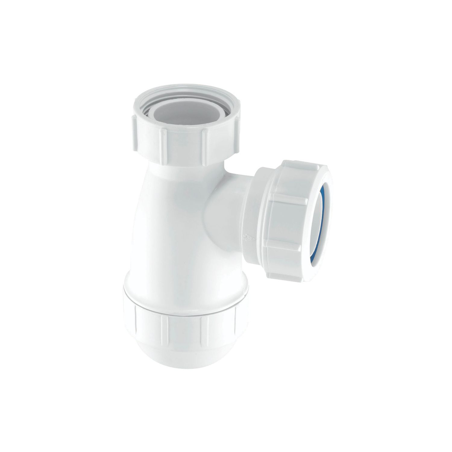 McAlpine Basin Bottle Trap White 32mm (91286)