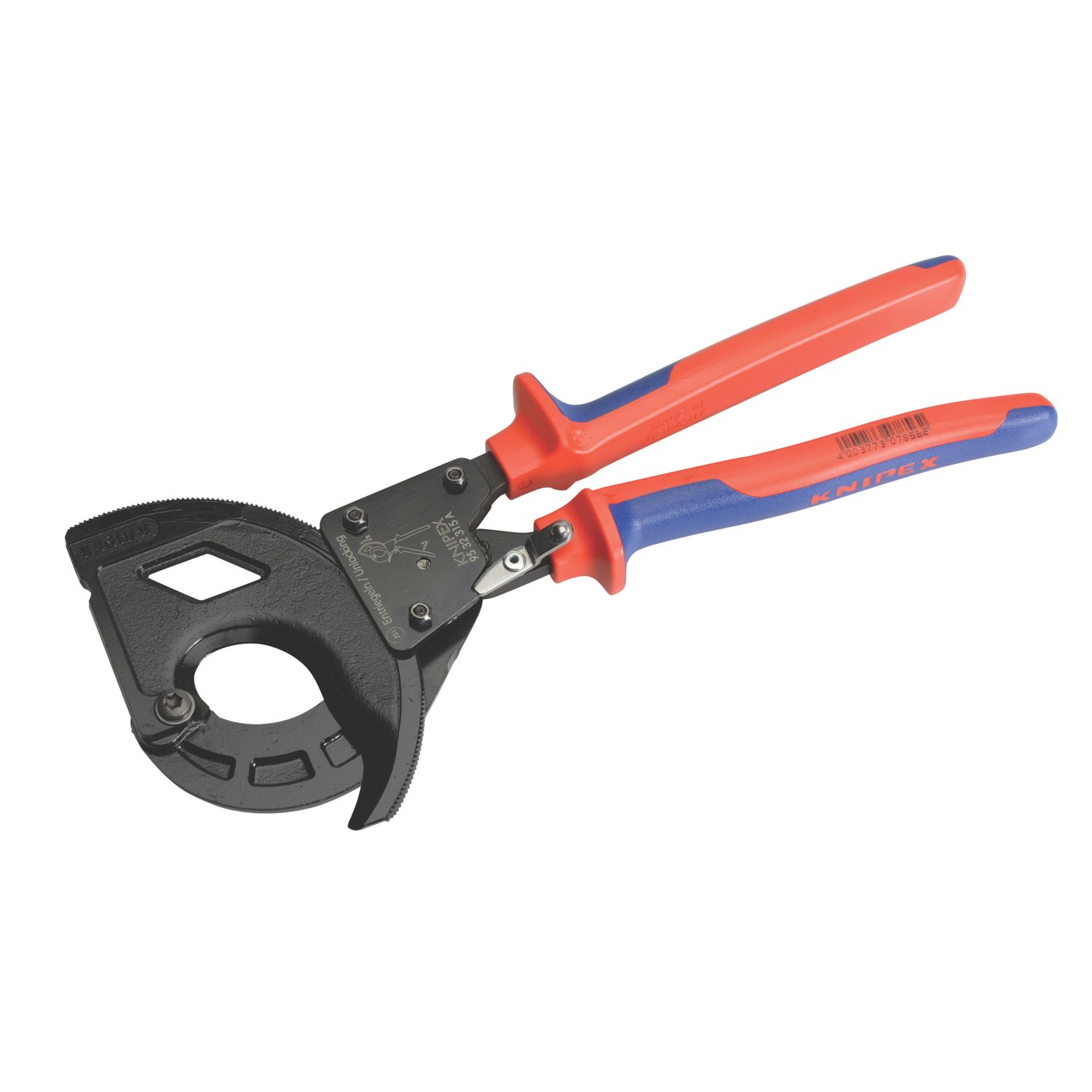 Knipex Ratchet Cable Cutters 12.4" (315mm) (914HL)