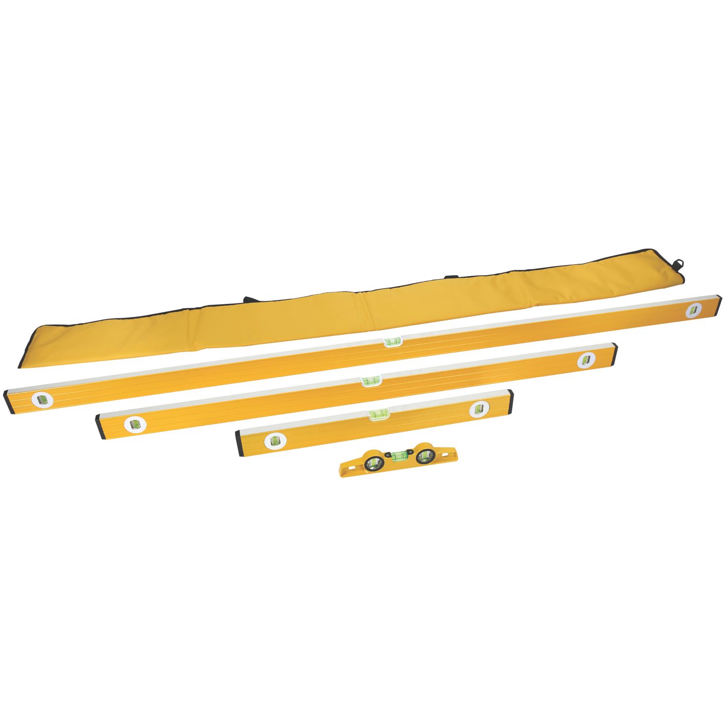 Essentials Aluminium Level Set 4 Pieces (914HT)