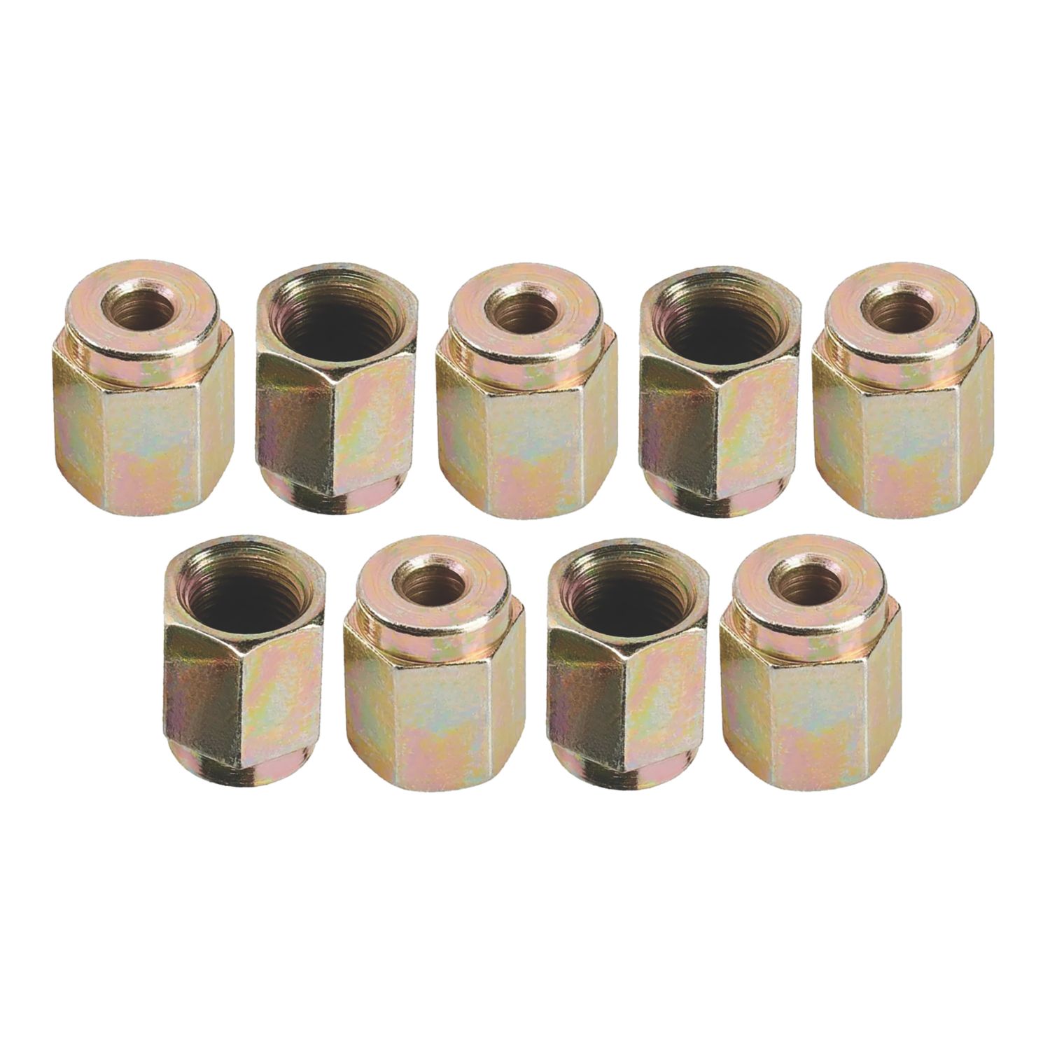 Pearl Consumables Metric Female M10 x 1mm Brake Pipe Unions 9 Pack (914YY)