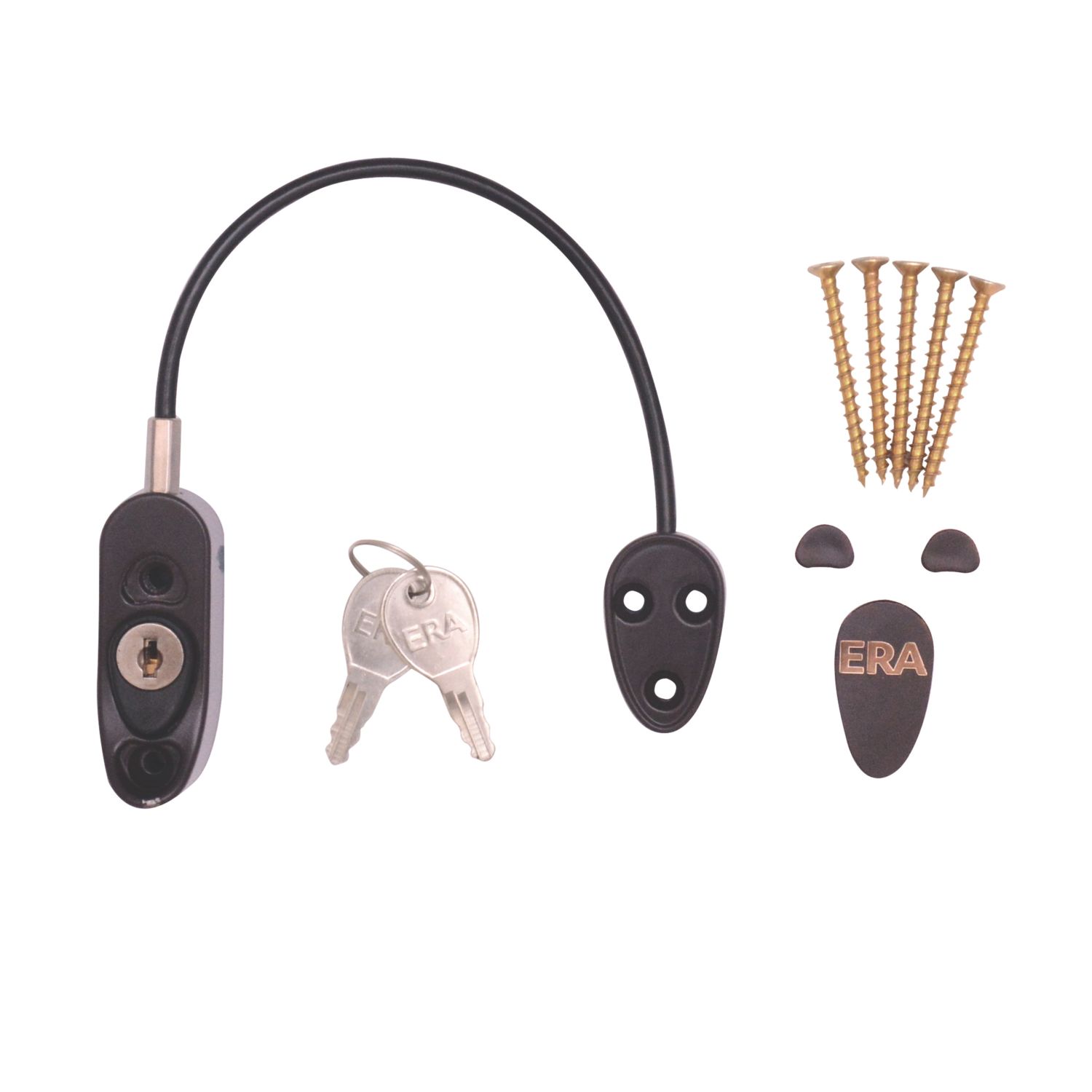 ERA Safety Locking Restrictor Brown 89mm (9154T)