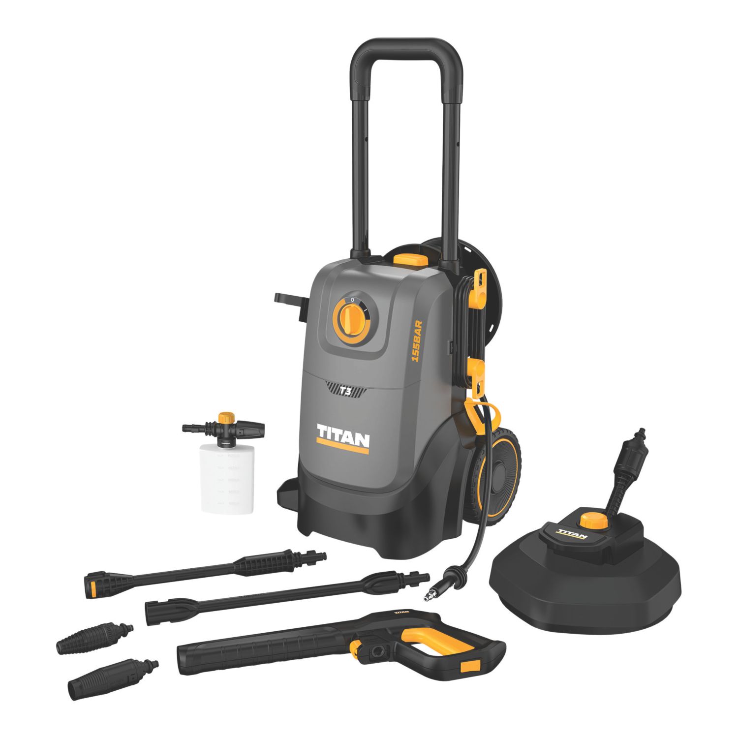Titan TTB1288PRW 155bar Electric High Pressure Washer 2200W 220-240V (917AE)
