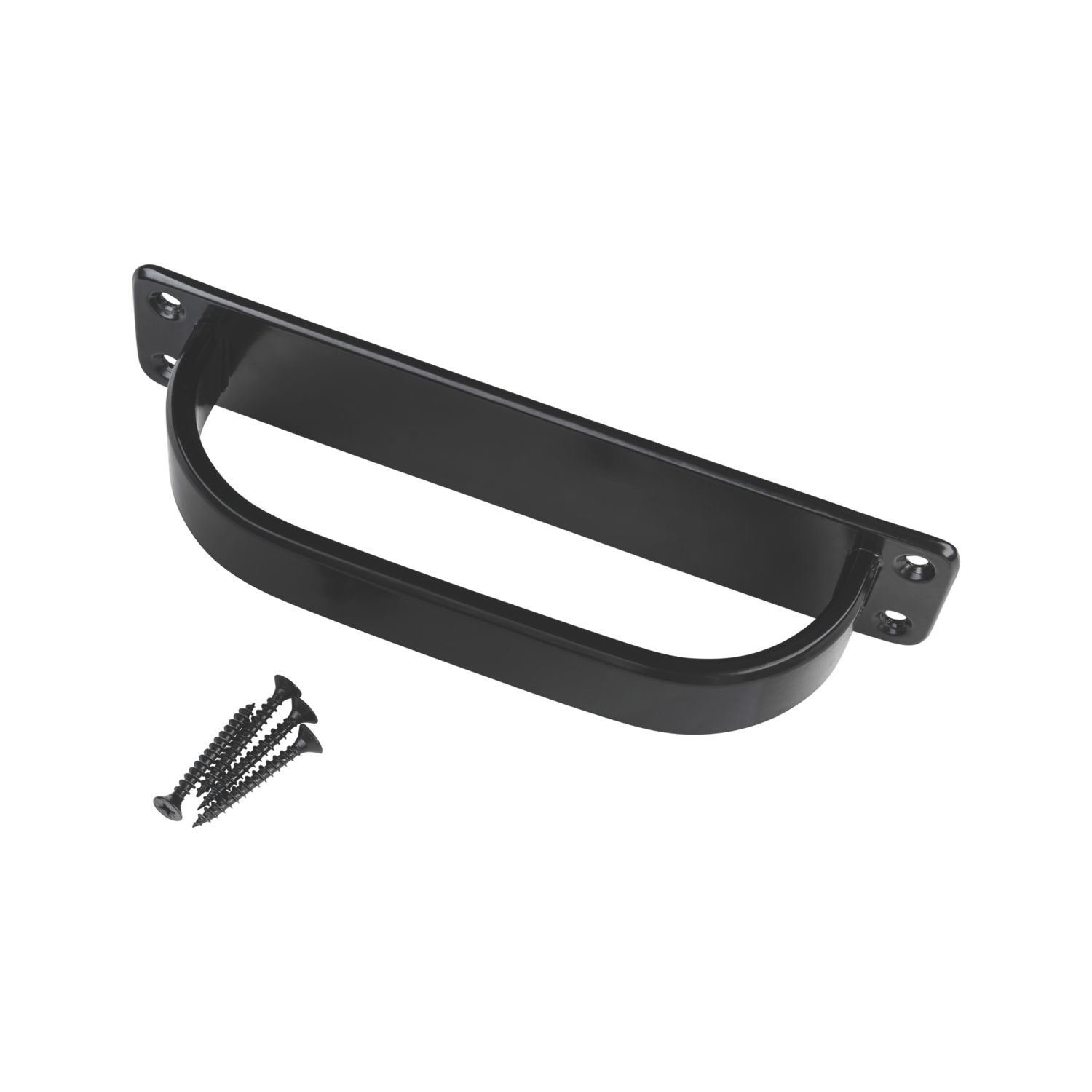 GateMate Shaped Handle Black (917AN)