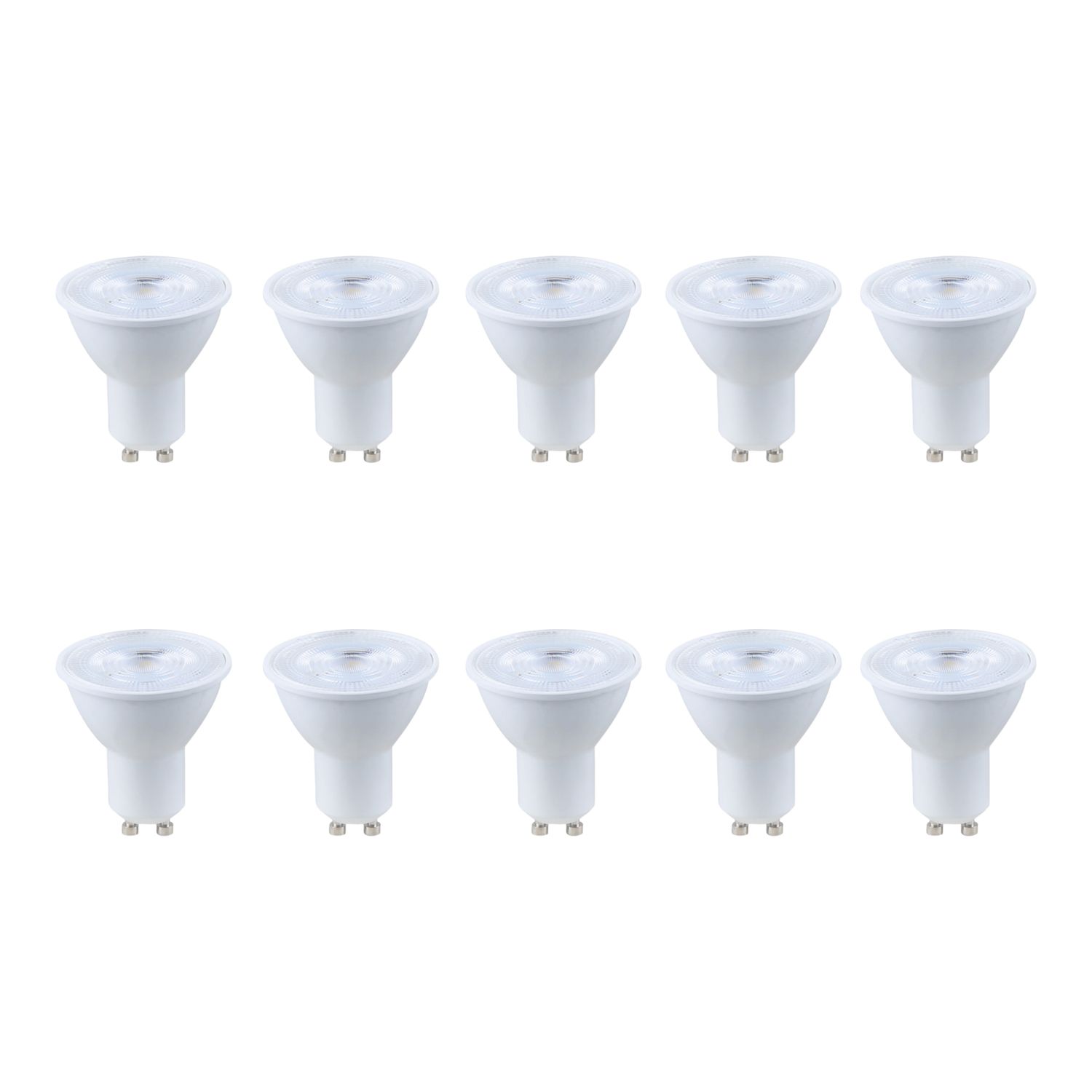 Essentials GU10 LED Light Bulb 230lm 35W 10 Pack (917YY)