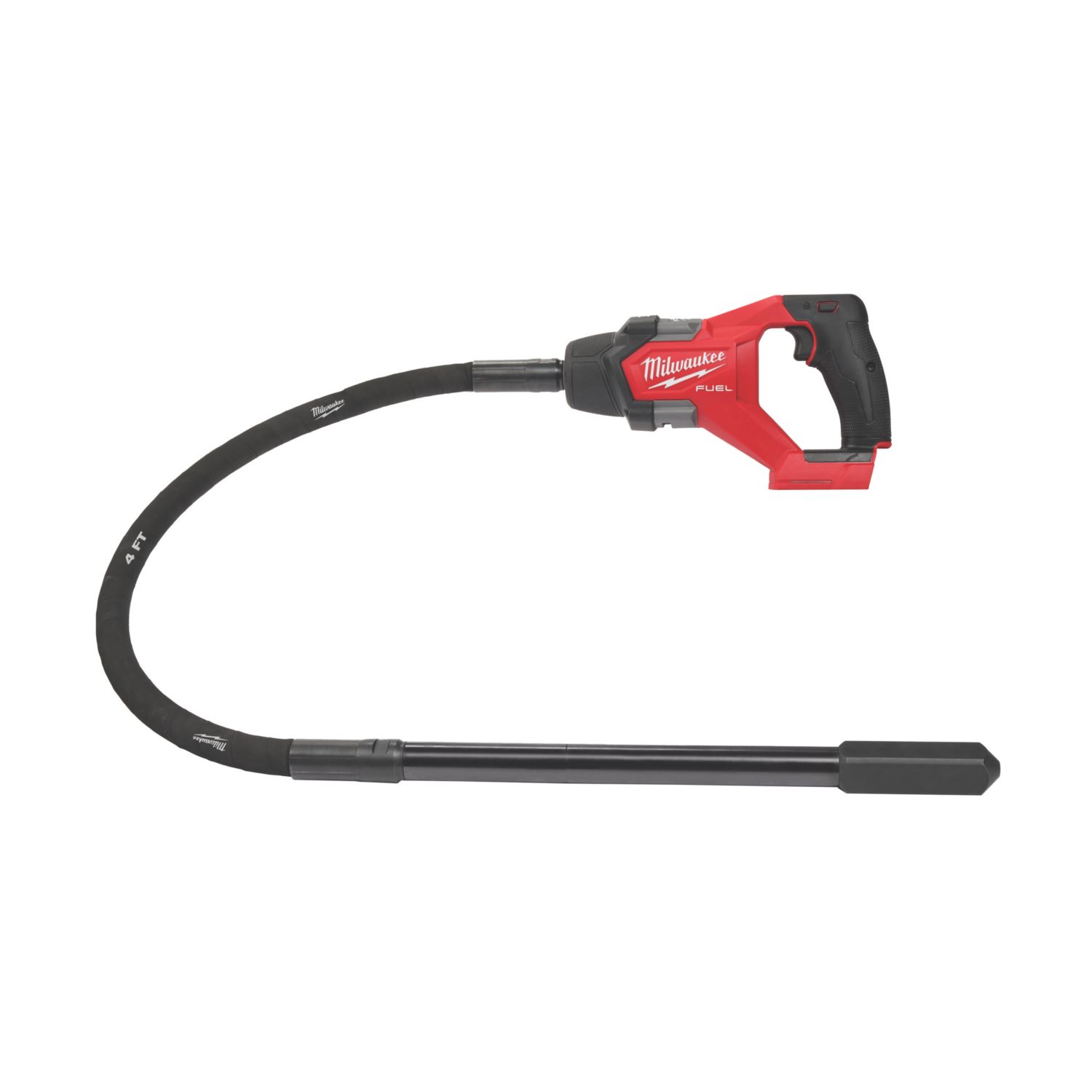 Milwaukee M18 FCVN12-0 FUEL 18V Li-Ion RedLithium High Output Brushless Cordless Needle Concrete Vibrating Poker 1.2m - Bare (918GE)