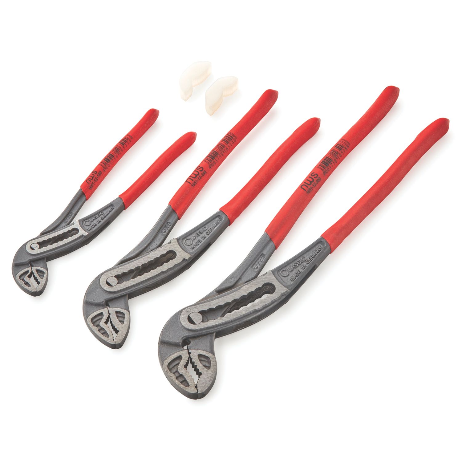 NWS Classic Water Pump Pliers 3 Piece Set (919YN)