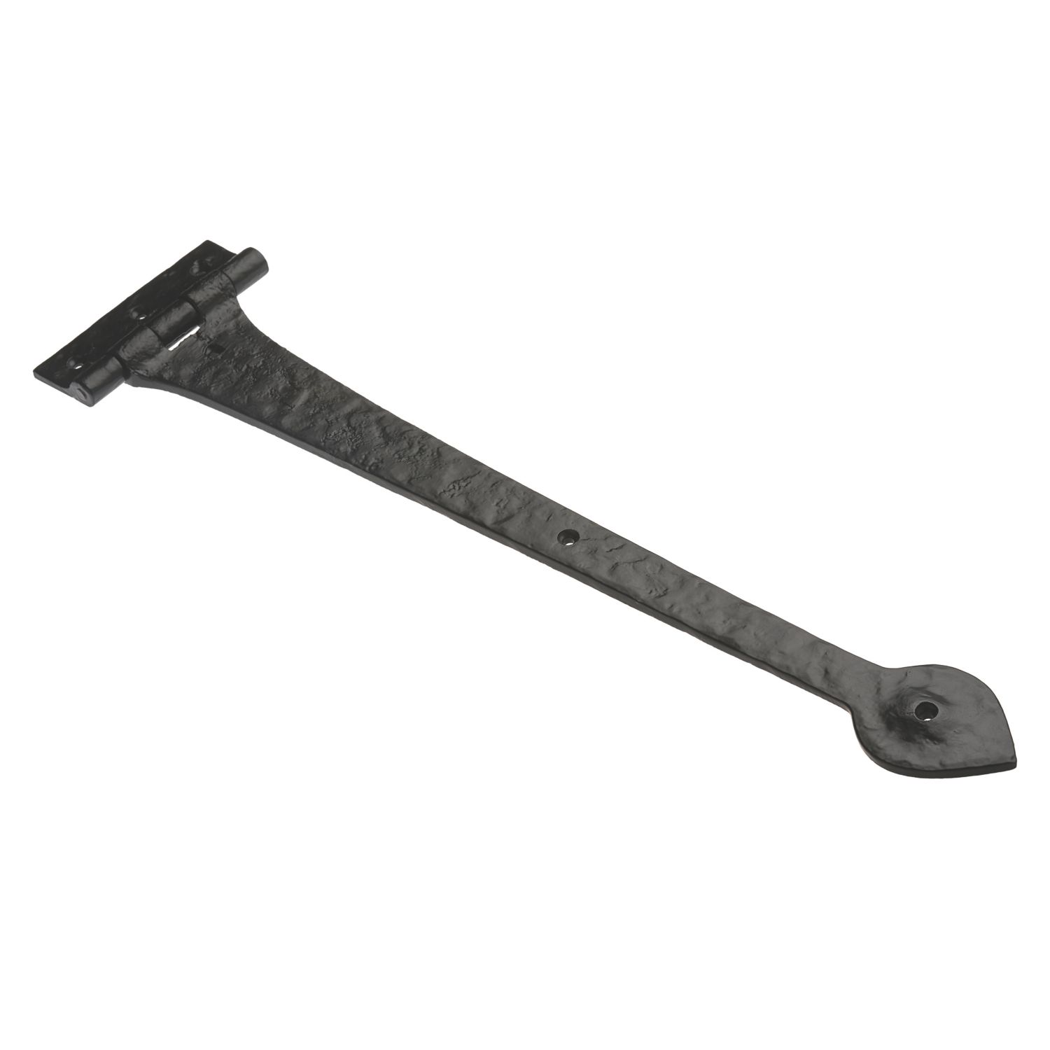 Hardware Solutions Antique Black Straight Heavy Duty Iron Hinges 110mm x 450mm x 45mm (923KK)