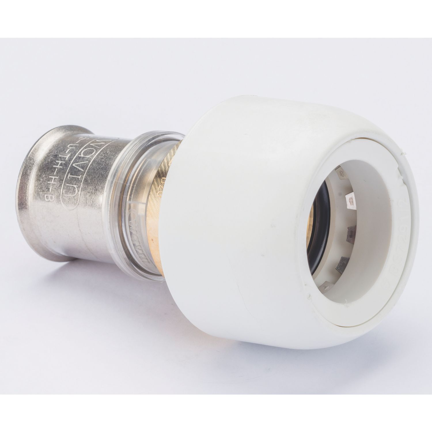 Wavin Tigris M5 Multi-Layer Composite Press-Fit Adapting Coupler to Hep2O 25mm x 28mm 10 Pack (924RM)