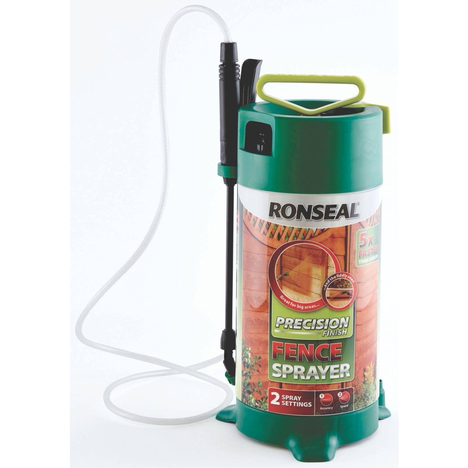 Ronseal Precision Finish Fence Sprayer 5Ltr (9284P)