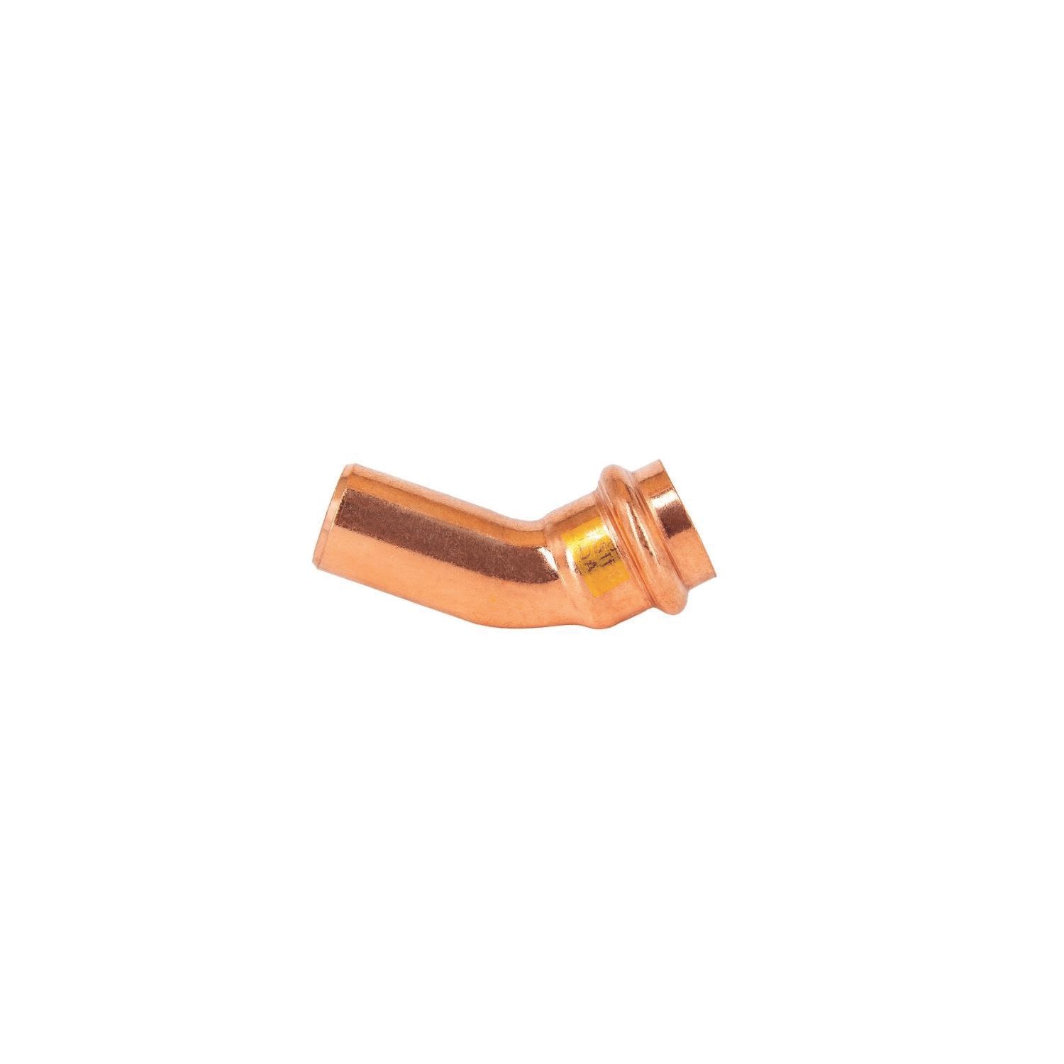 Instantor Copper Press-Fit Equal 45° Gas Obtuse Street Elbow 1/2" (928CE)