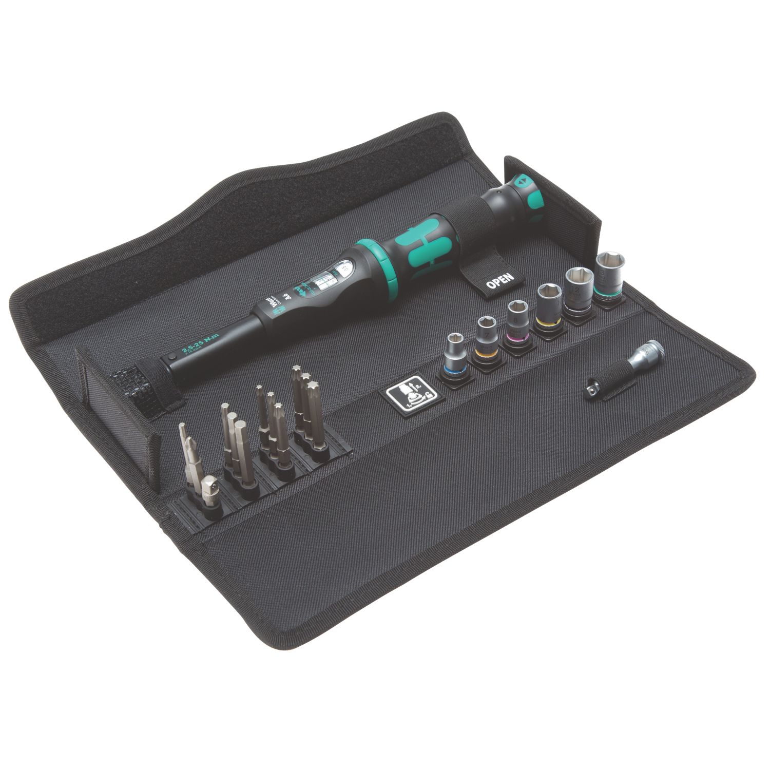 Wera Click-Torque A 6 1 Adjustable Torque Wrench Set 20 Pieces (928HF)