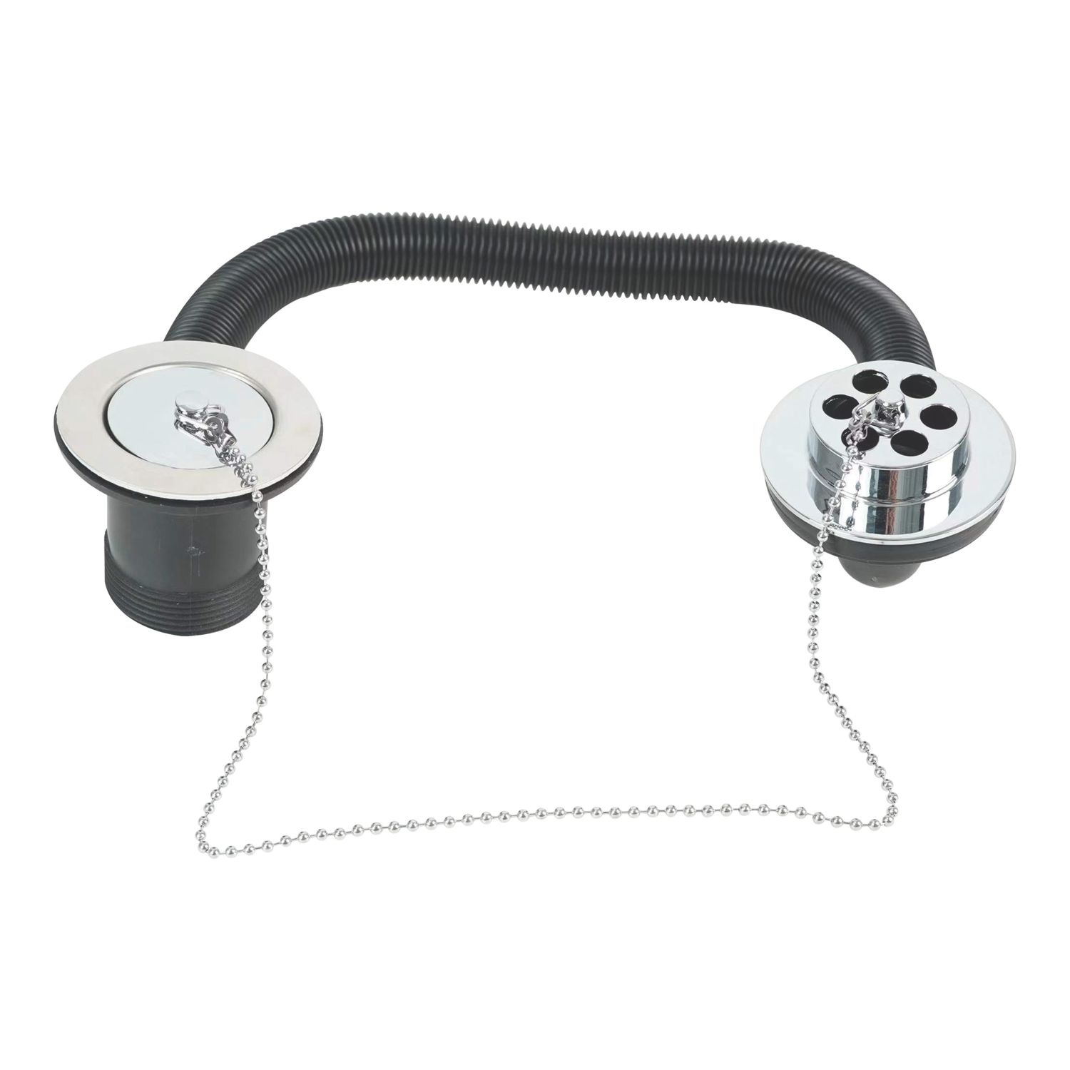 Flomasta Waste & Plug Chrome 16" (928JN)