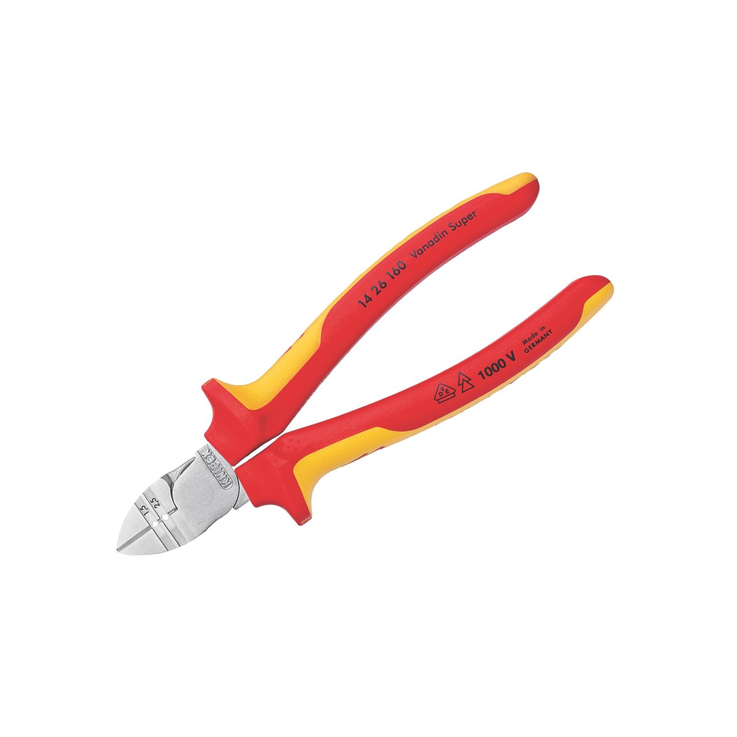 Knipex VDE Strippers / Side Cutters 6 1/4" (160mm) (9294F)