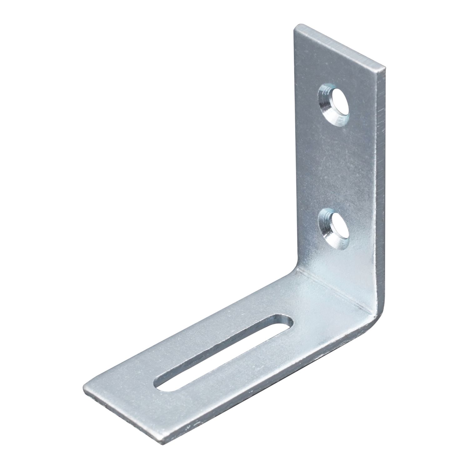 Essentials Adjustable Corner Brackets Silver 60mm x 60mm x 20mm 10 Pack (930TA)