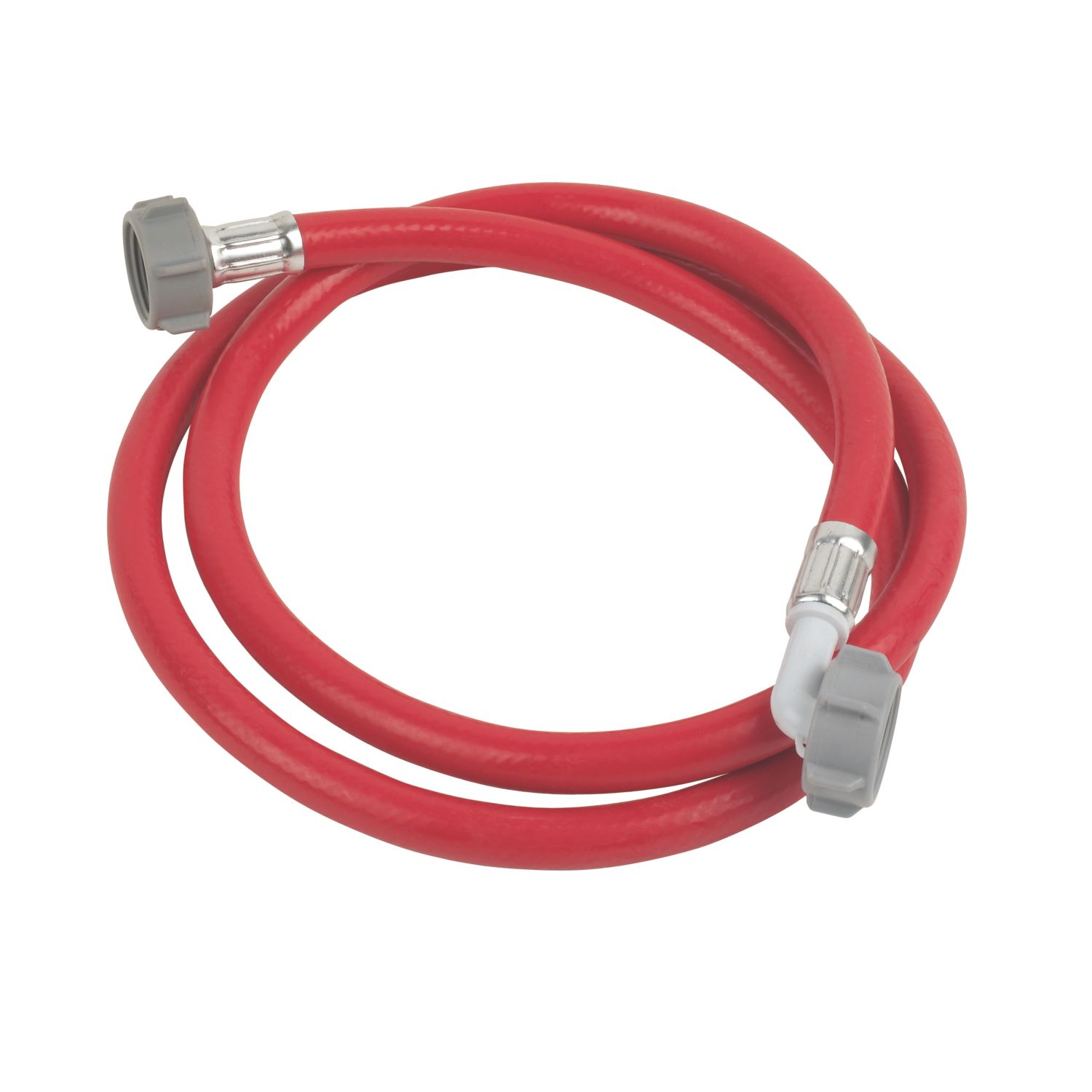 Flomasta Washing Machine Hose Red 1.5m x 3/4" (93183)