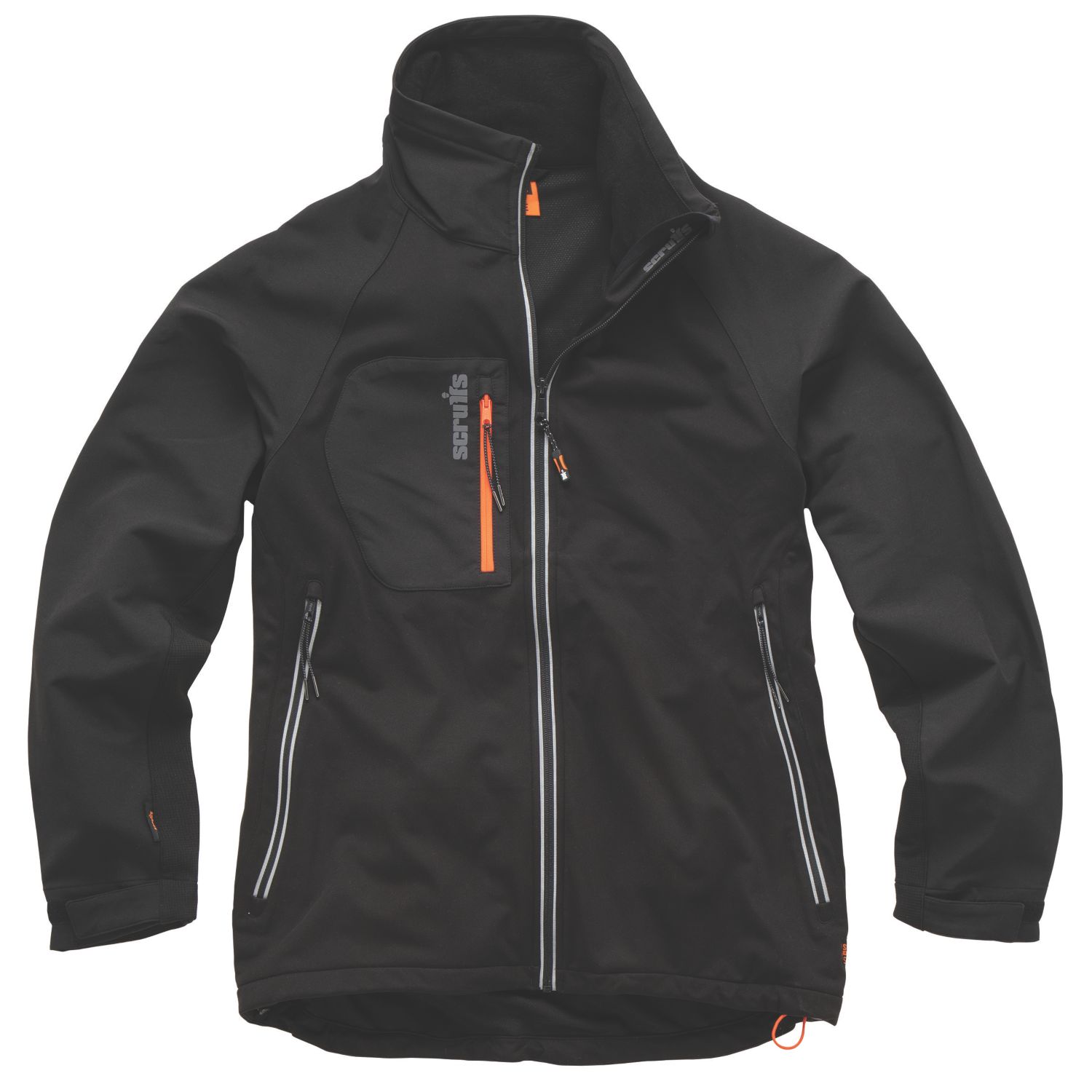 Scruffs Trade Flex Softshell Jacket Black Medium 42" Chest (932KV)