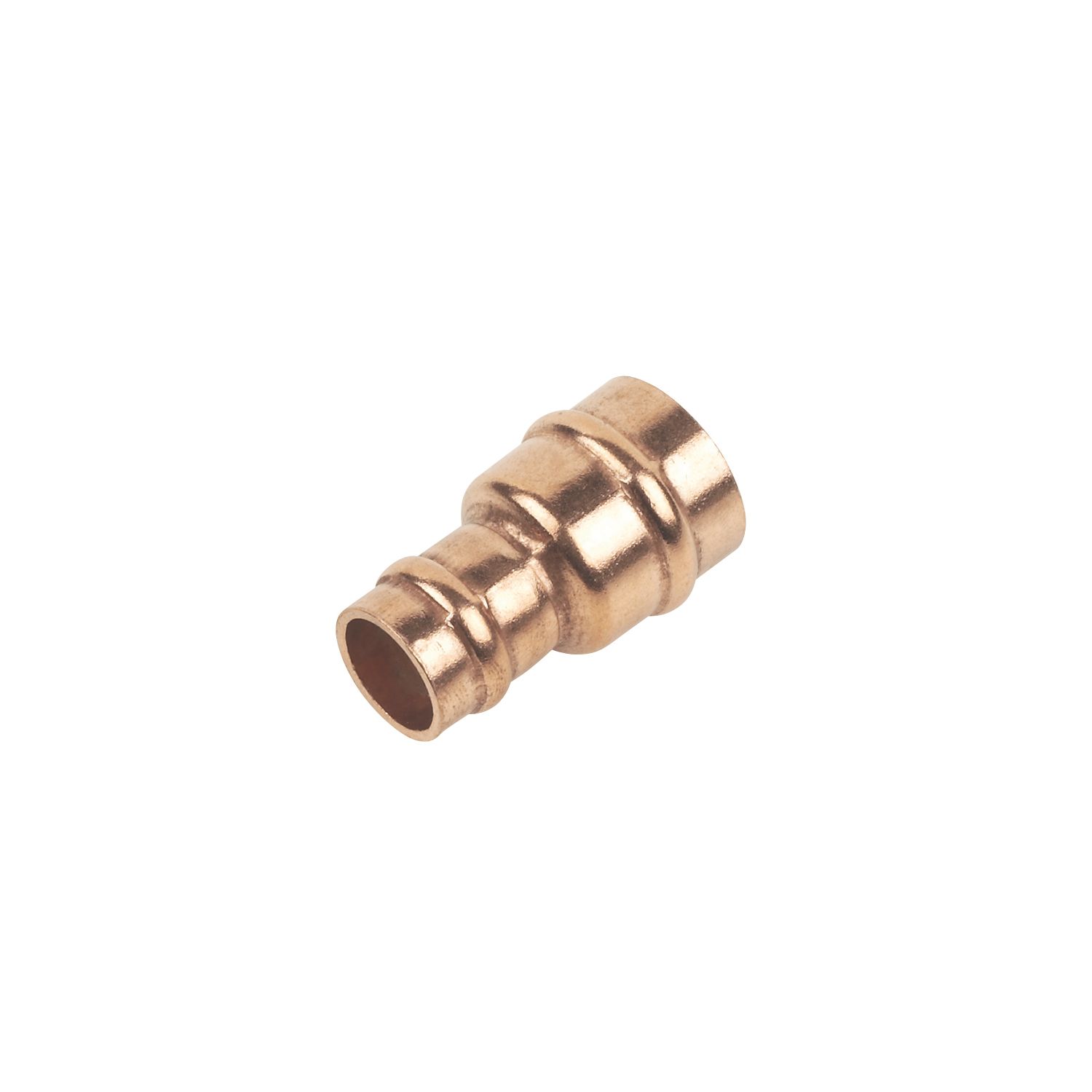 Flomasta Copper Solder Ring Reducing Coupler 15mm x 10mm (93522)
