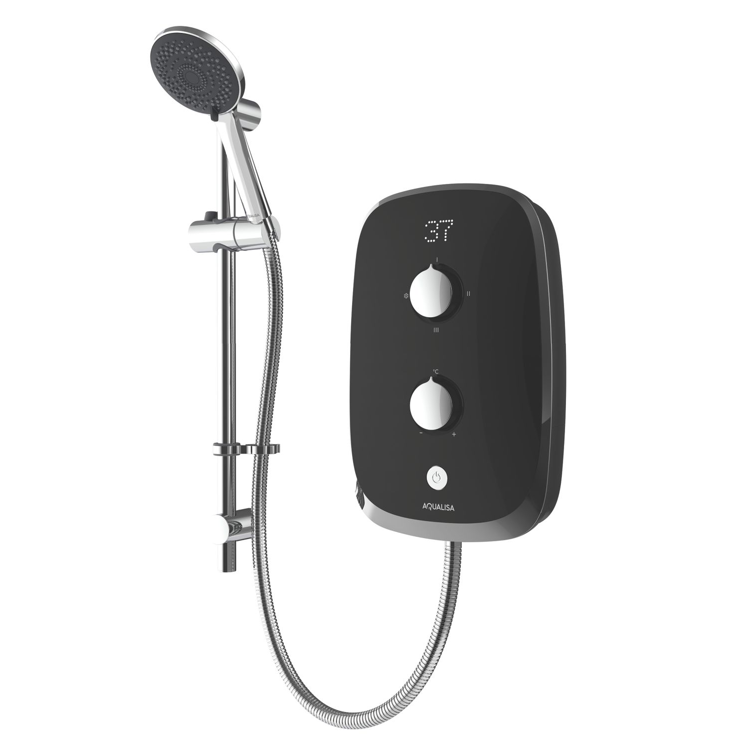 Aqualisa eSense Midnight Black 8.5kW Electric Shower (935KN)