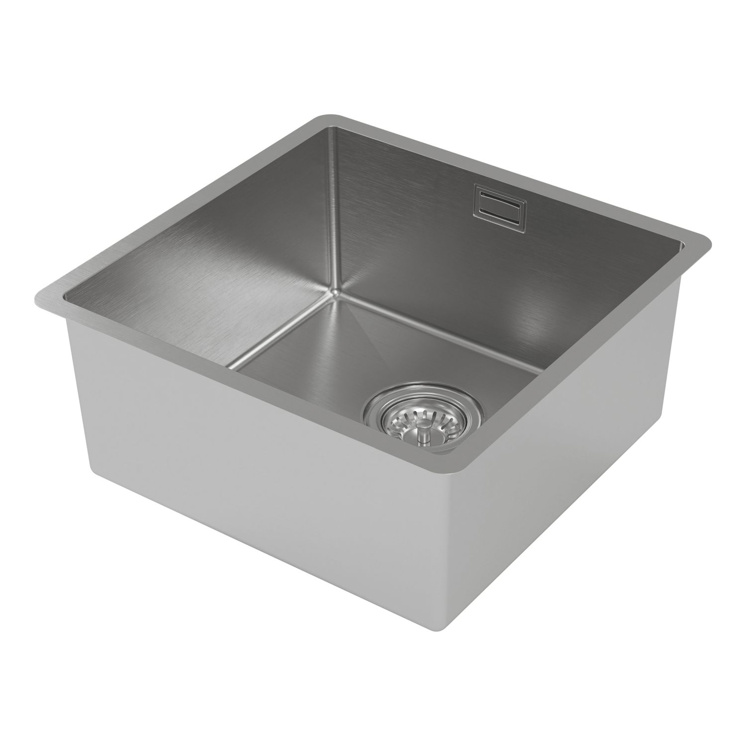 Carysil SR1012 1 Bowl Stainless Steel Kitchen Sink 450mm x 440mm (935RE)
