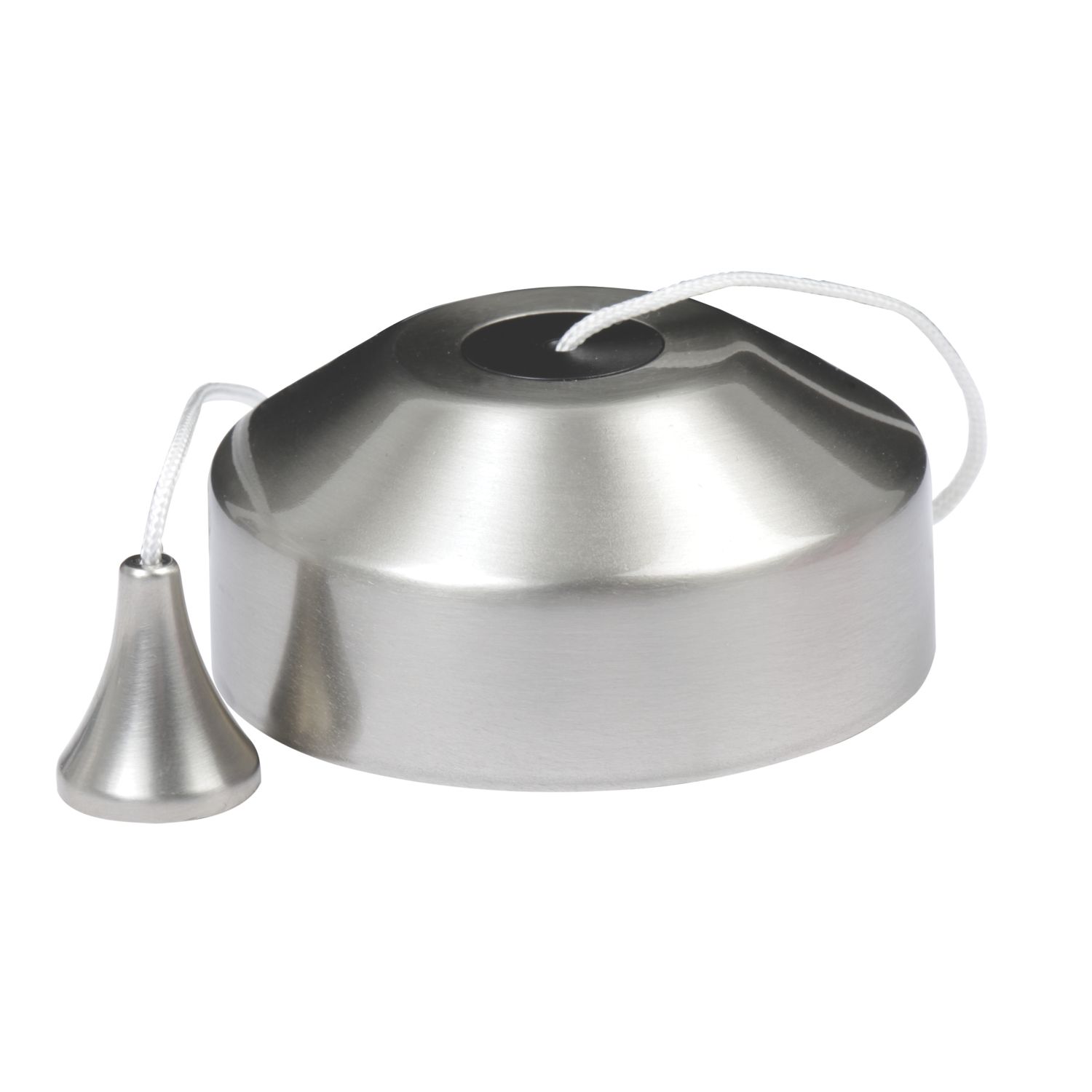 Knightsbridge 10AX 2-Way Pull Cord Switch Brushed Chrome (936TY)