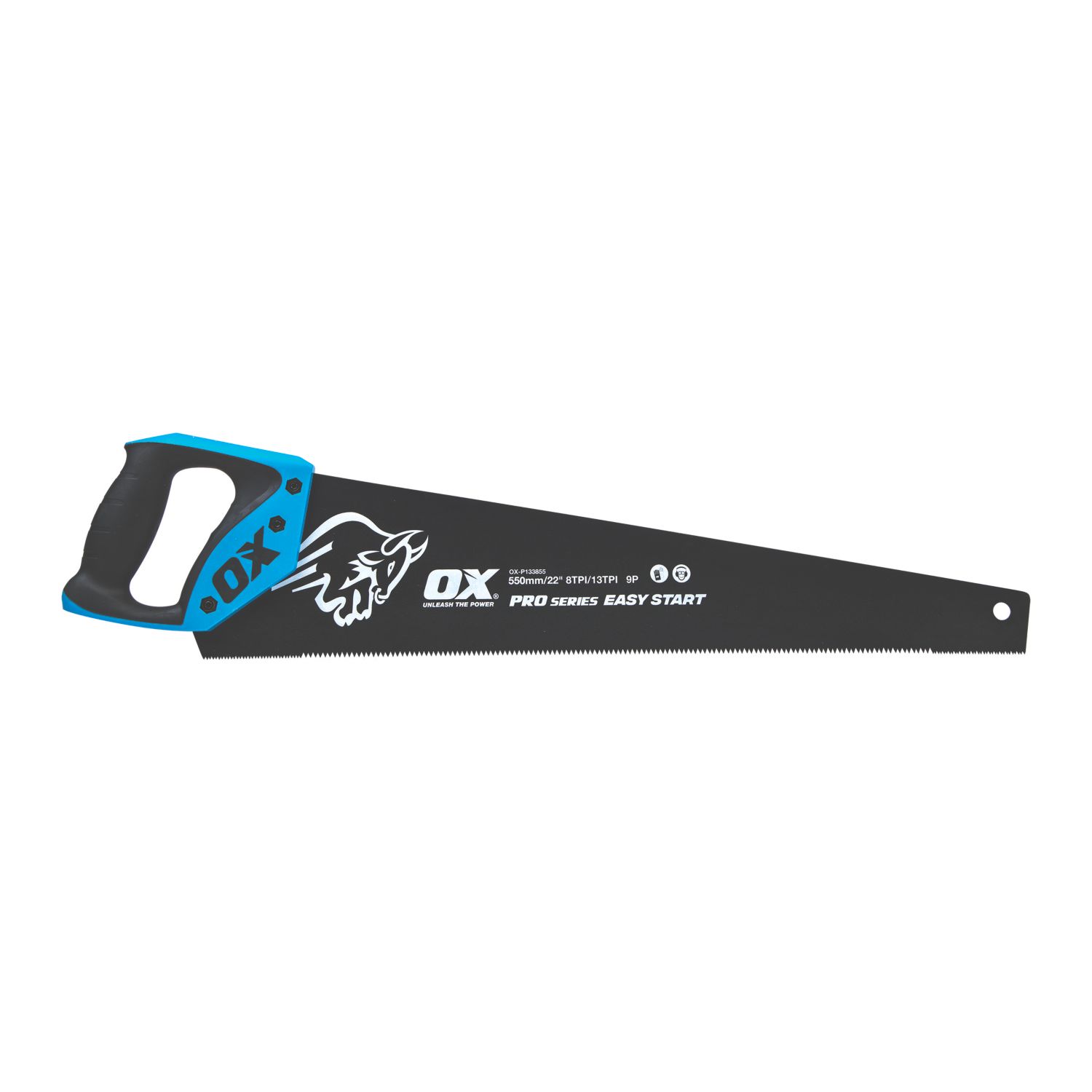 OX Pro Easy Start 8/13tpi Wood Hand Saw 22" (550mm) (936XX)