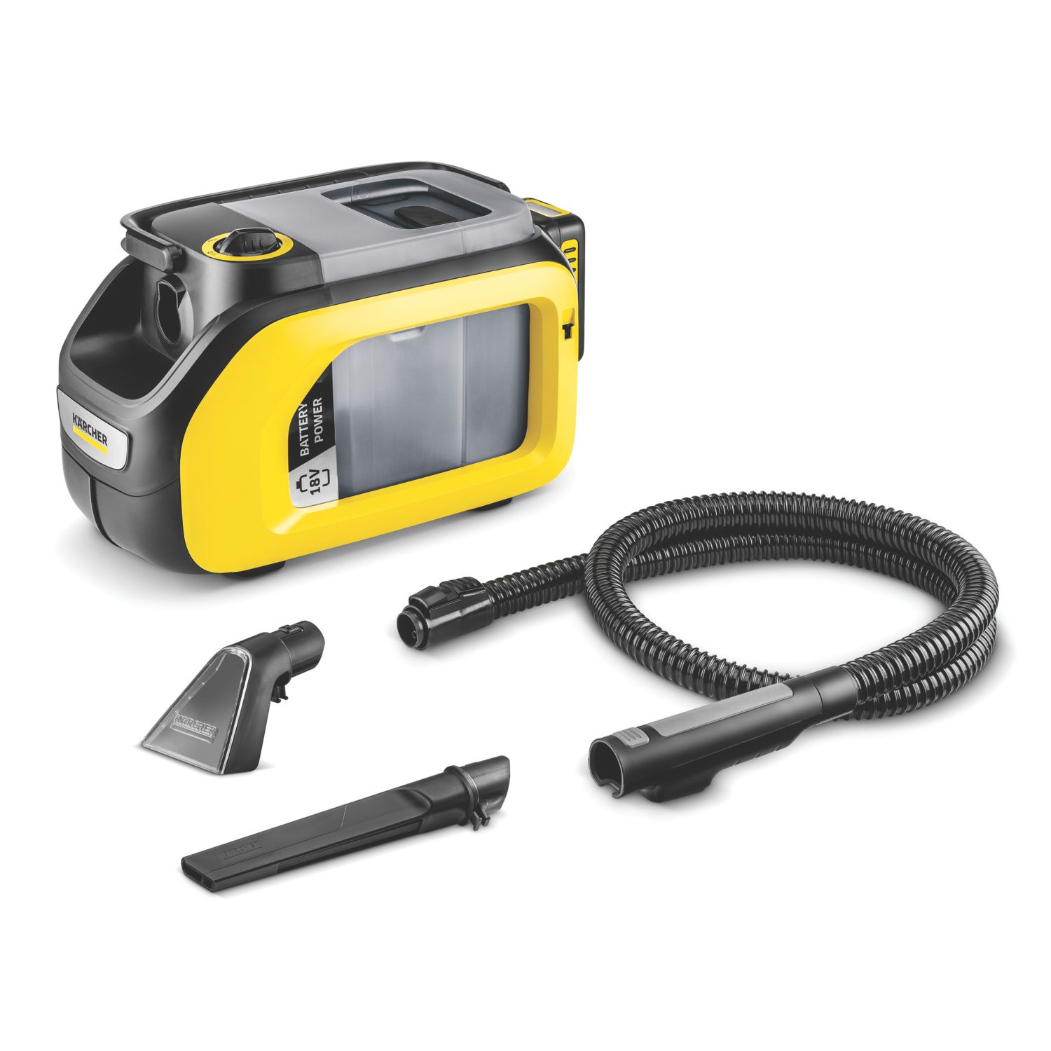 Karcher SE 3-18 18V 1 x 2.5Ah Li-Ion Cordless Compact Spray Extraction Spot Cleaner (937KW)