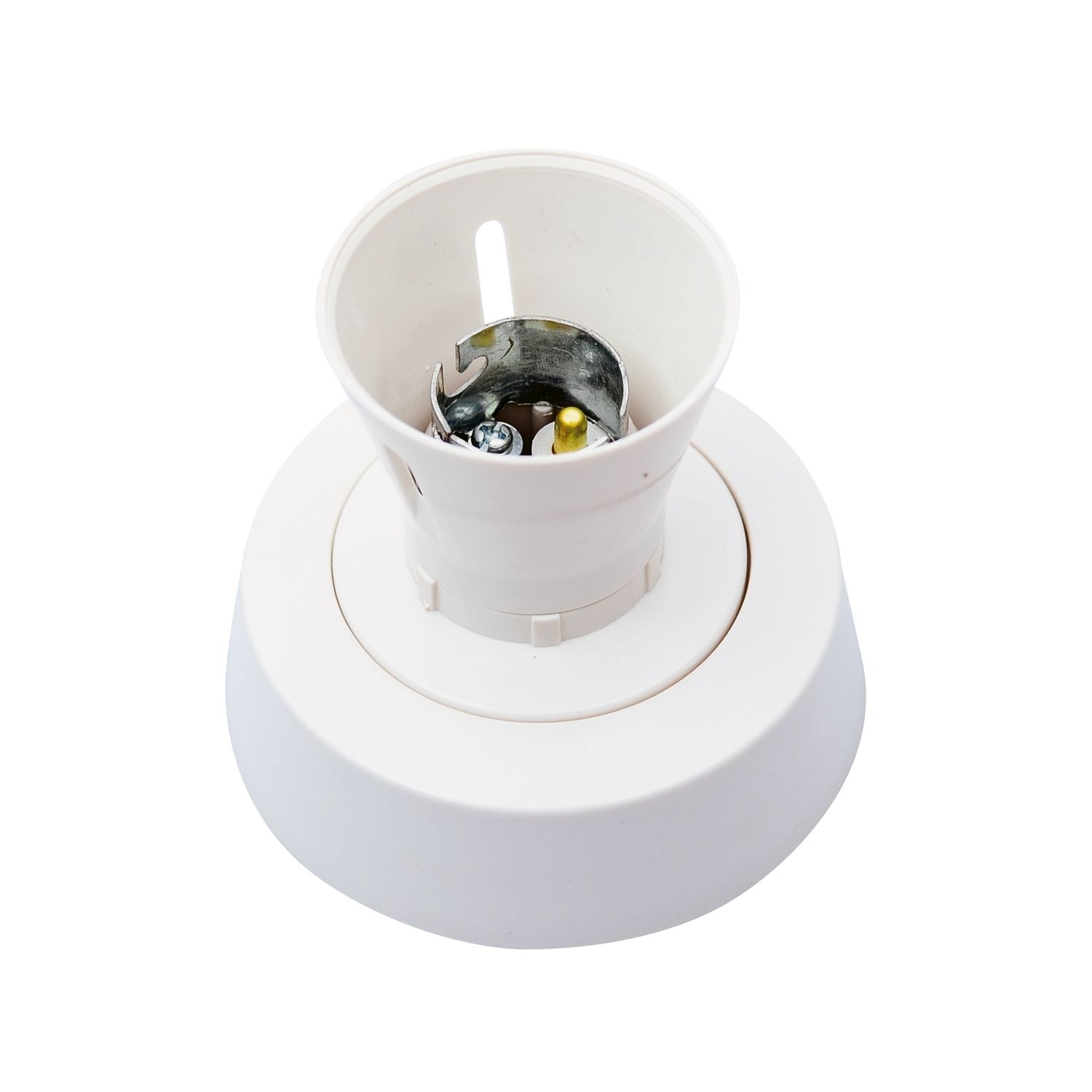 British General Straight HO Batten Lamp Holder Light Fitting B22 3" (93835)