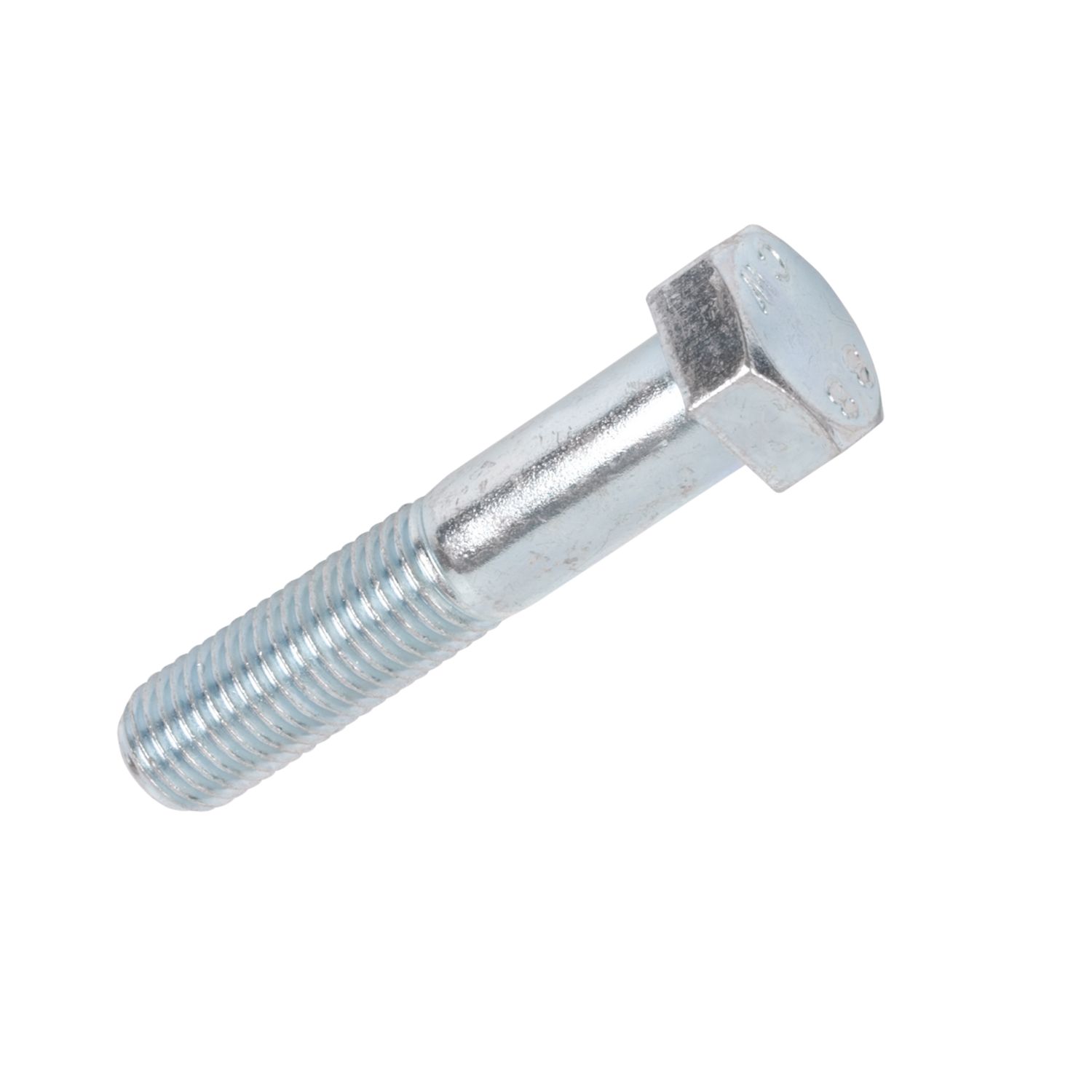 Easyfix Bright Zinc-Plated High Tensile Steel Hex Bolts M16 x 80mm 25 Pack (94283)