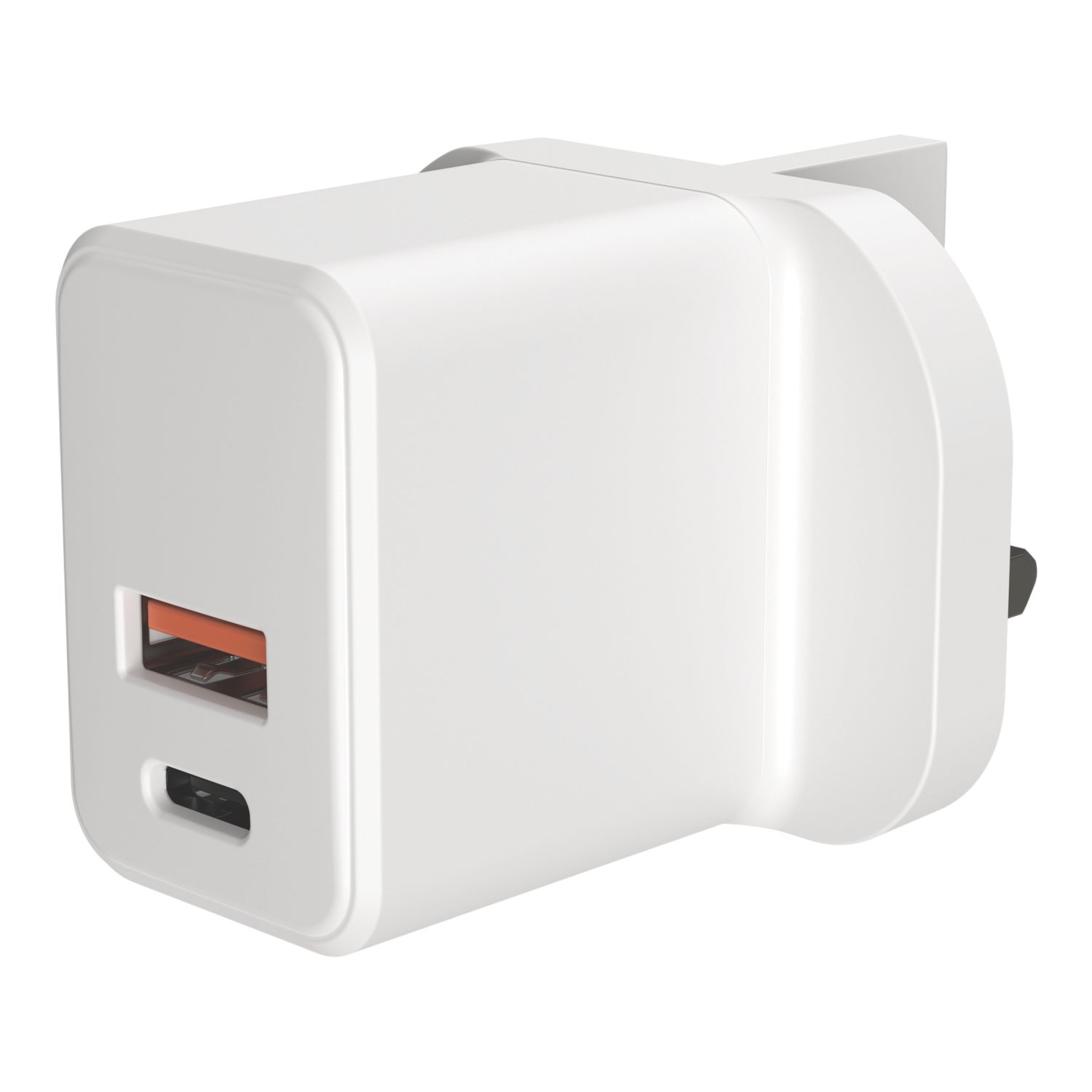 LAP 2-Outlet Type A & C Plug-In USB Adaptor Plug 3A (942CU)