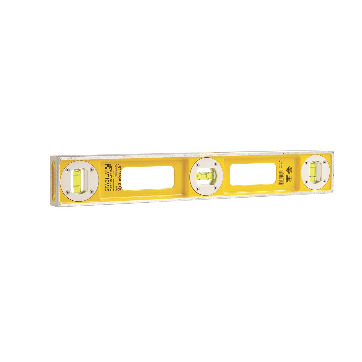 Stabila 83 Series Spirit Level 15 3/4" (400mm) (9437X)