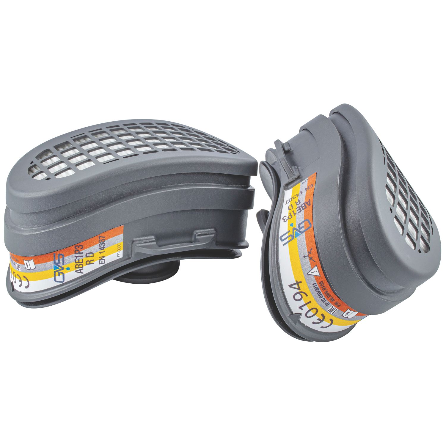 GVS Elipse Respiratory Filters ABE1P3R 2 Pack (943KV)