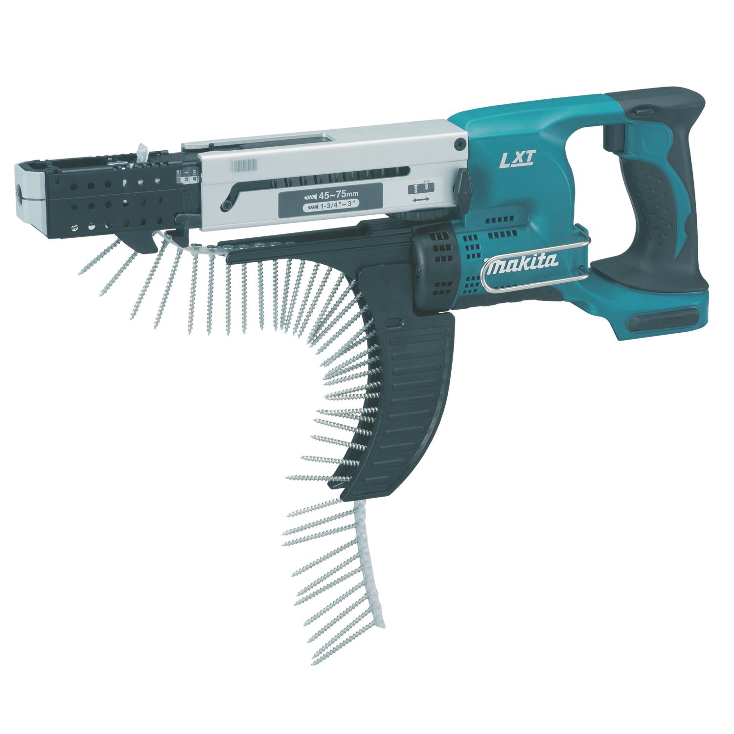 Makita DFR750Z 18V Li-Ion LXT Cordless Auto-Feed Screwdriver - Bare (943XJ)