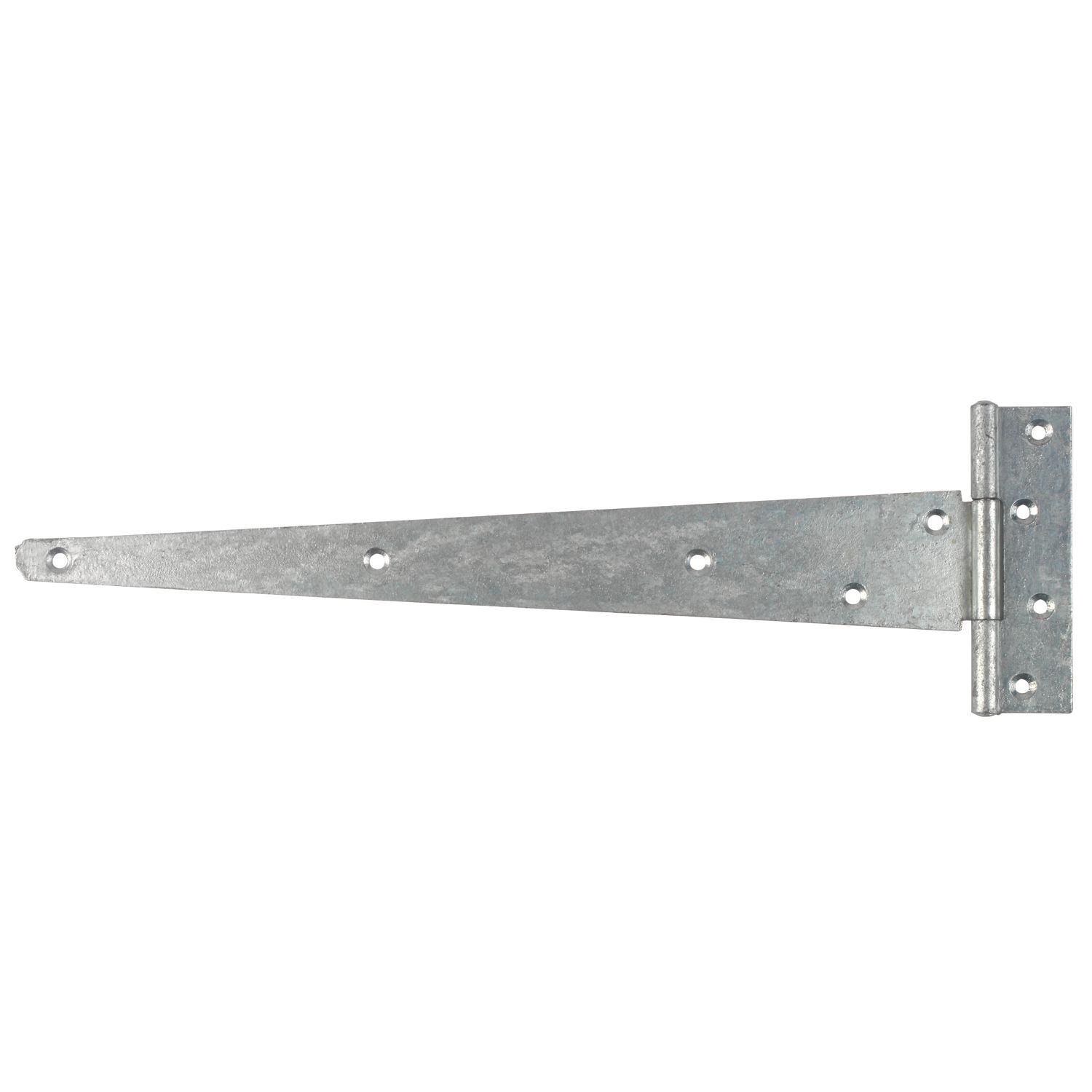 GateMate Matt Silver Straight Medium Tee Hinges 125mm x 16" x 400mm 2 Pack (945YV)