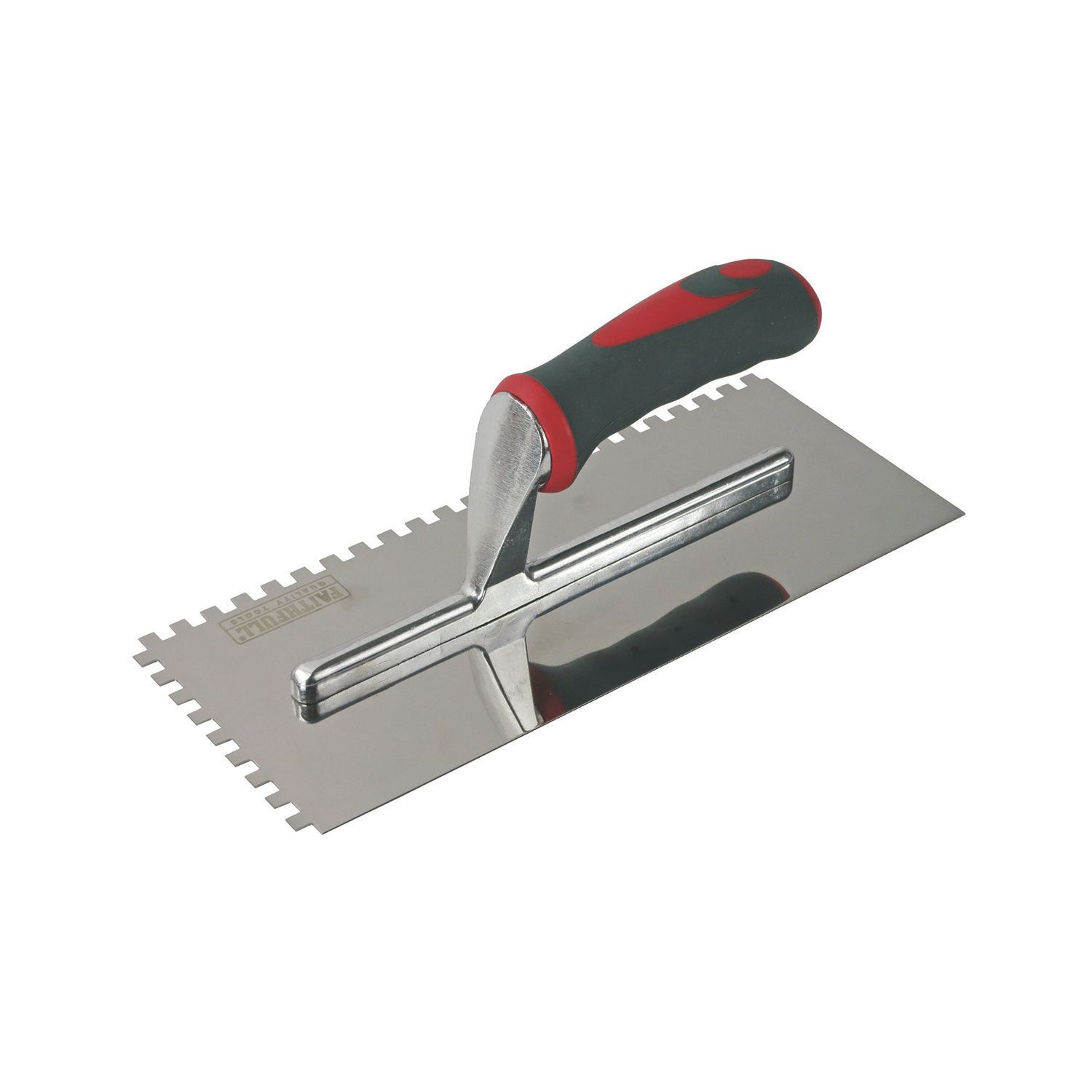 Faithfull 6mm Notched Tile Adhesive Trowel 11" x 4.5" (946HL)