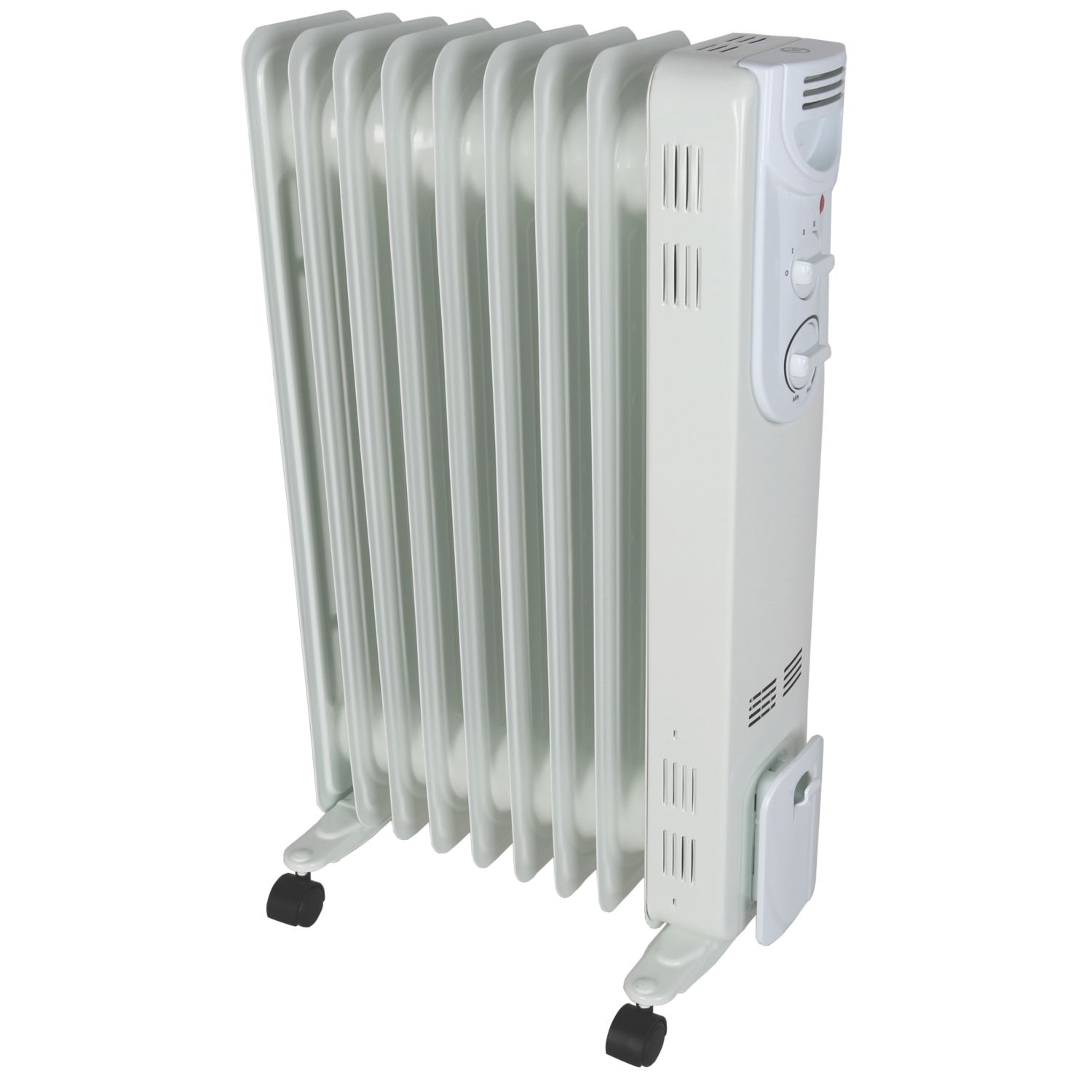 2000W Electric Oil-Filled Radiator White (947KY)