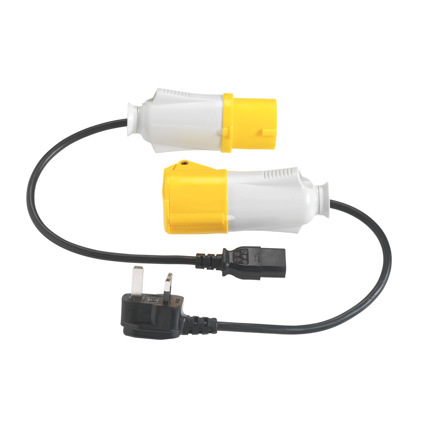 Kewtech 110V PAT Test Leads 300mm (9480G)