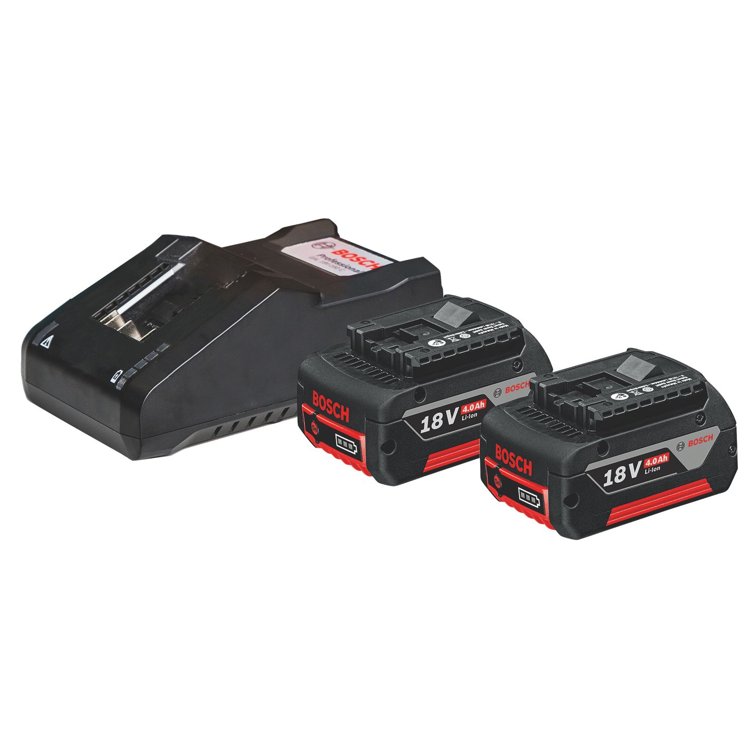 Bosch 18V 4.0Ah Li-Ion CoolPack Battery Starter Set 3 Pieces (948HY)