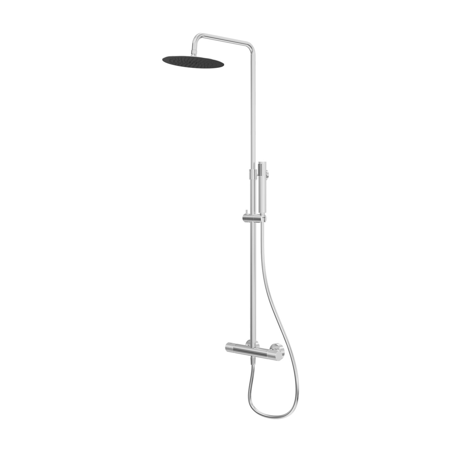 Swirl Melba HP Rear-Fed Exposed Chrome Thermostatic Multi-Head Shower (948XX)