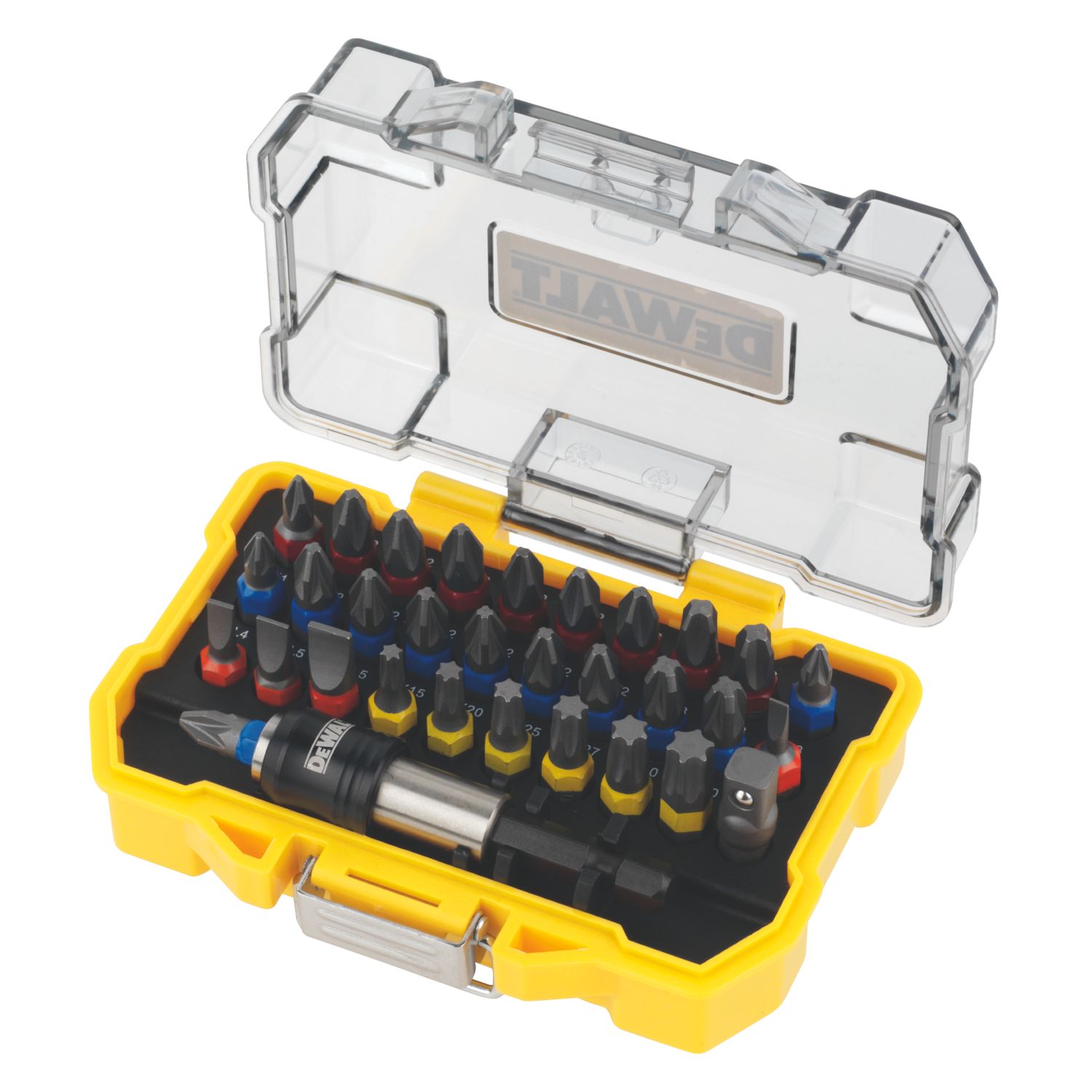 DEWALT 6.35mm Hex Shank Mixed Screwdriver Bit Set 32 Pcs (94904)