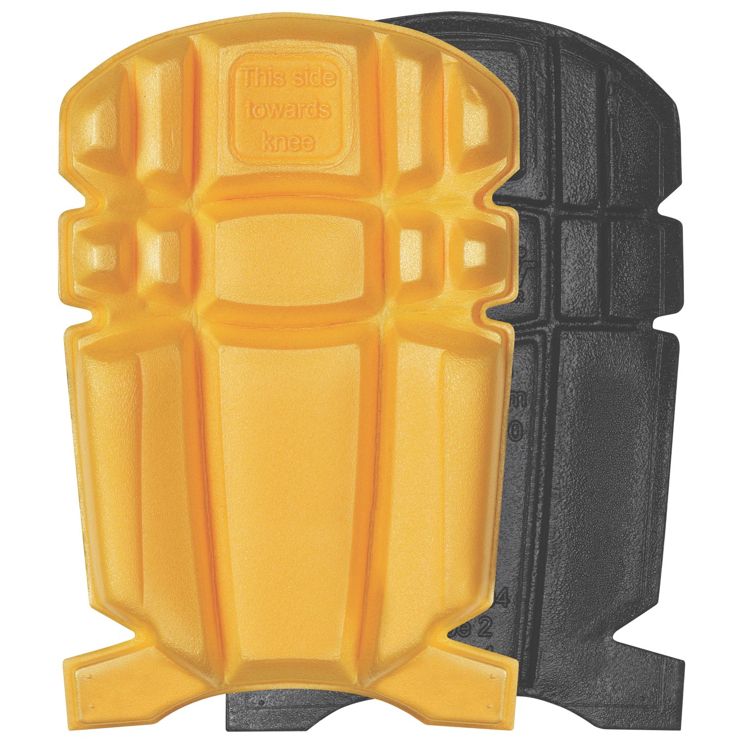 Snickers 9110 Hardwearing Knee Pad Inserts Black/Yellow (95030)