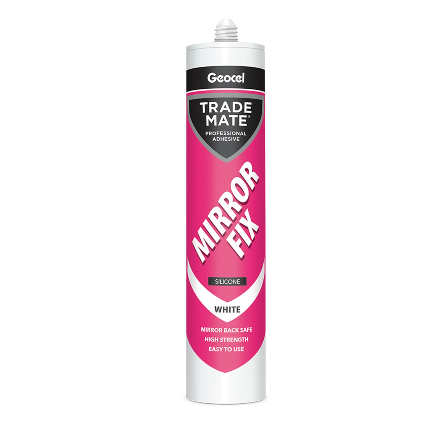 Geocel Trade Mate Solvented Mirror Fix White 310ml (95057)