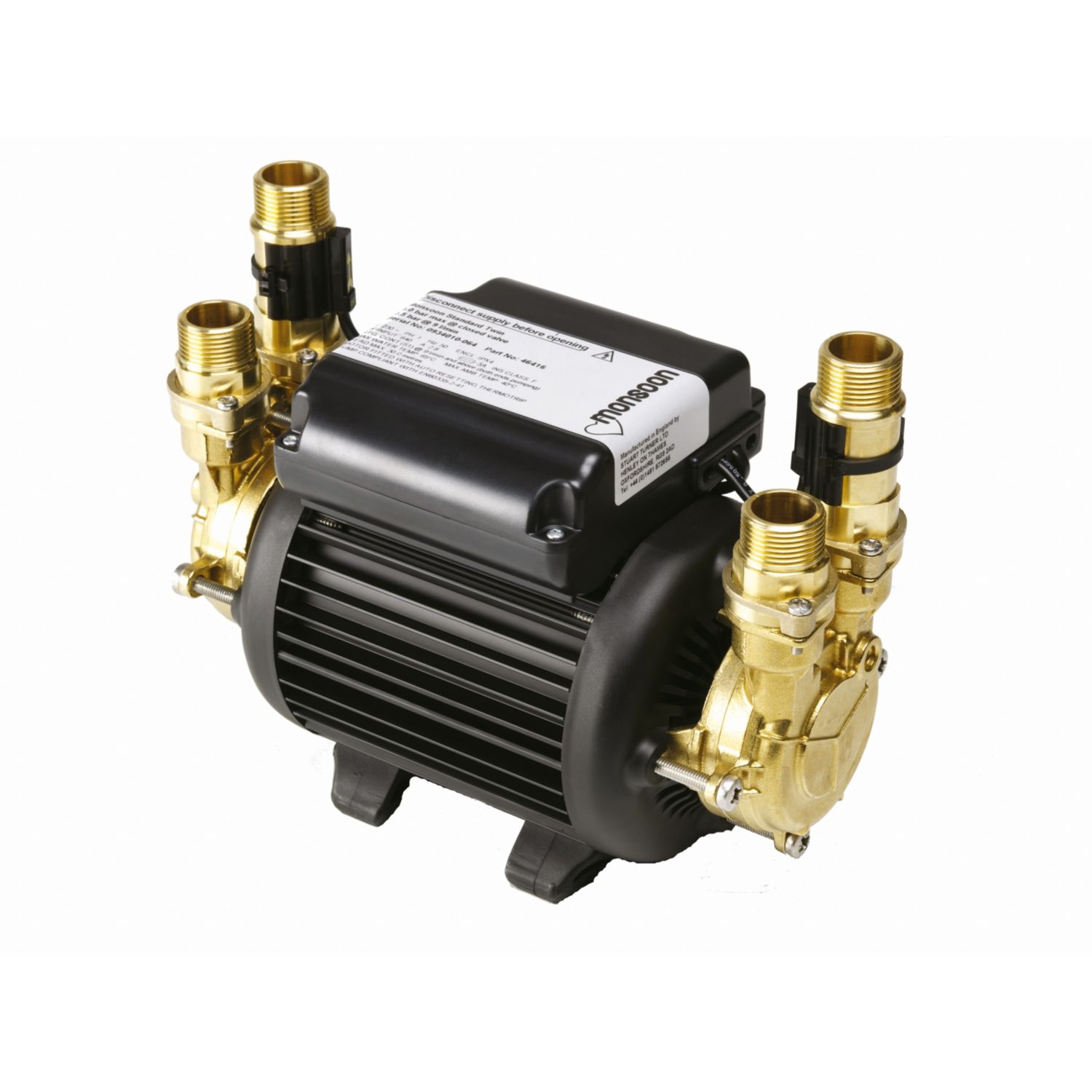 Stuart Turner Monsoon Standard Regenerative Twin Shower Pump 2.0bar (95134)