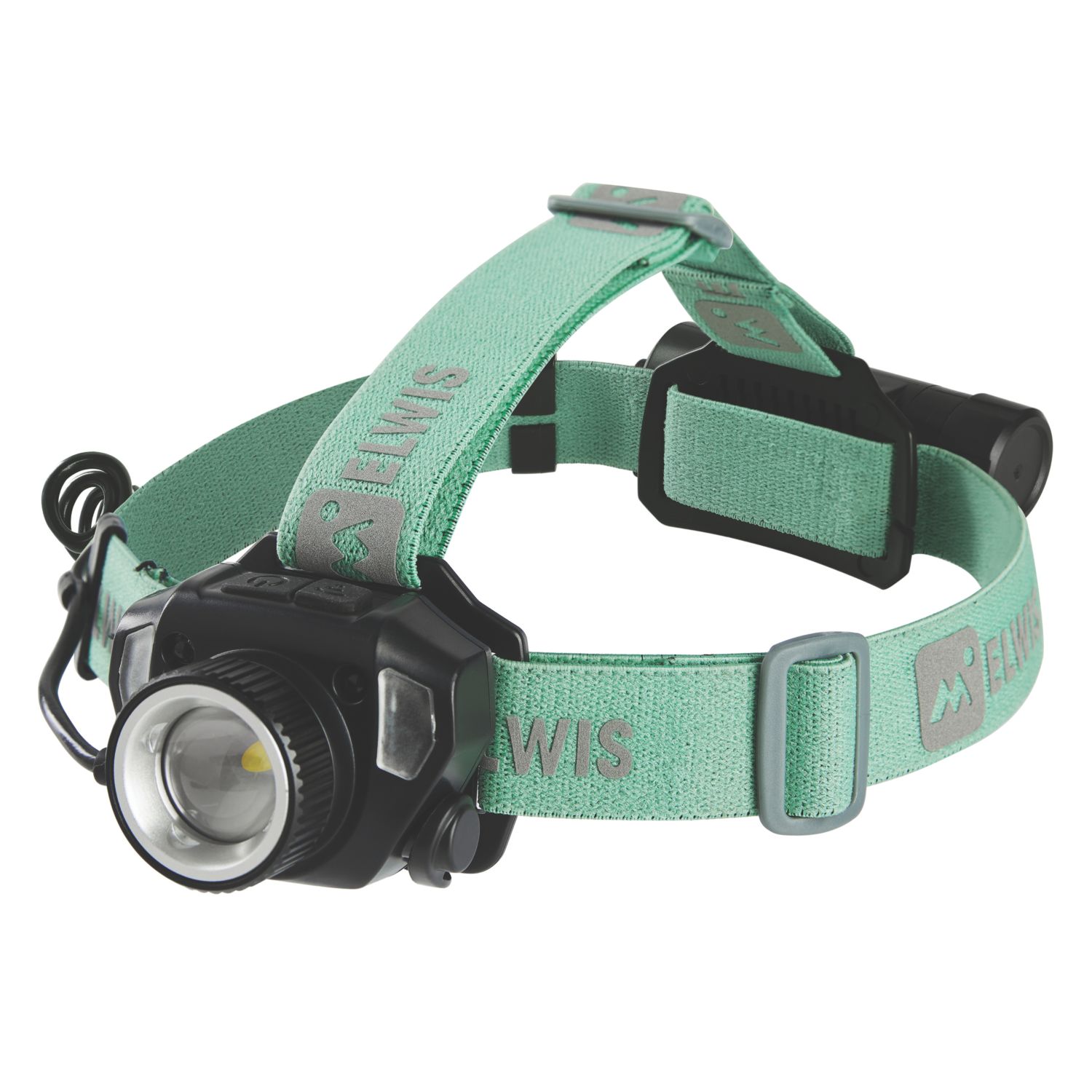 Elwis Explorer For You H1000R Rechargeable LED Headtorch Black & Green 1000lm (952YW)