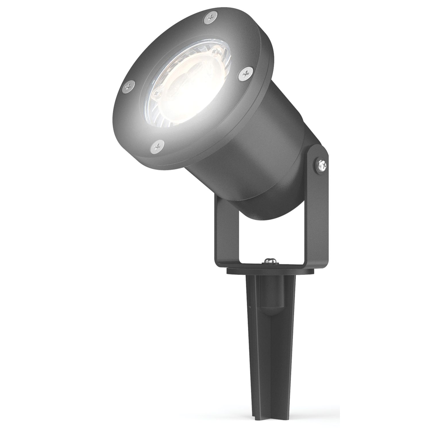 4lite Outdoor GU10 Spike Light Graphite (953TV)